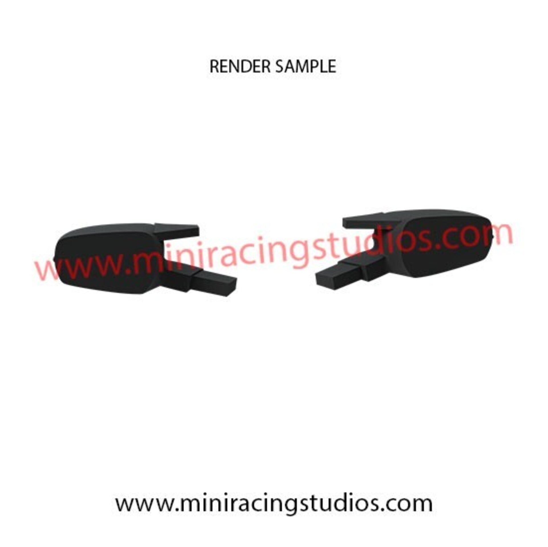 Retrovisores 3D para BMW M4 GT en Plástico o Flexible - 2