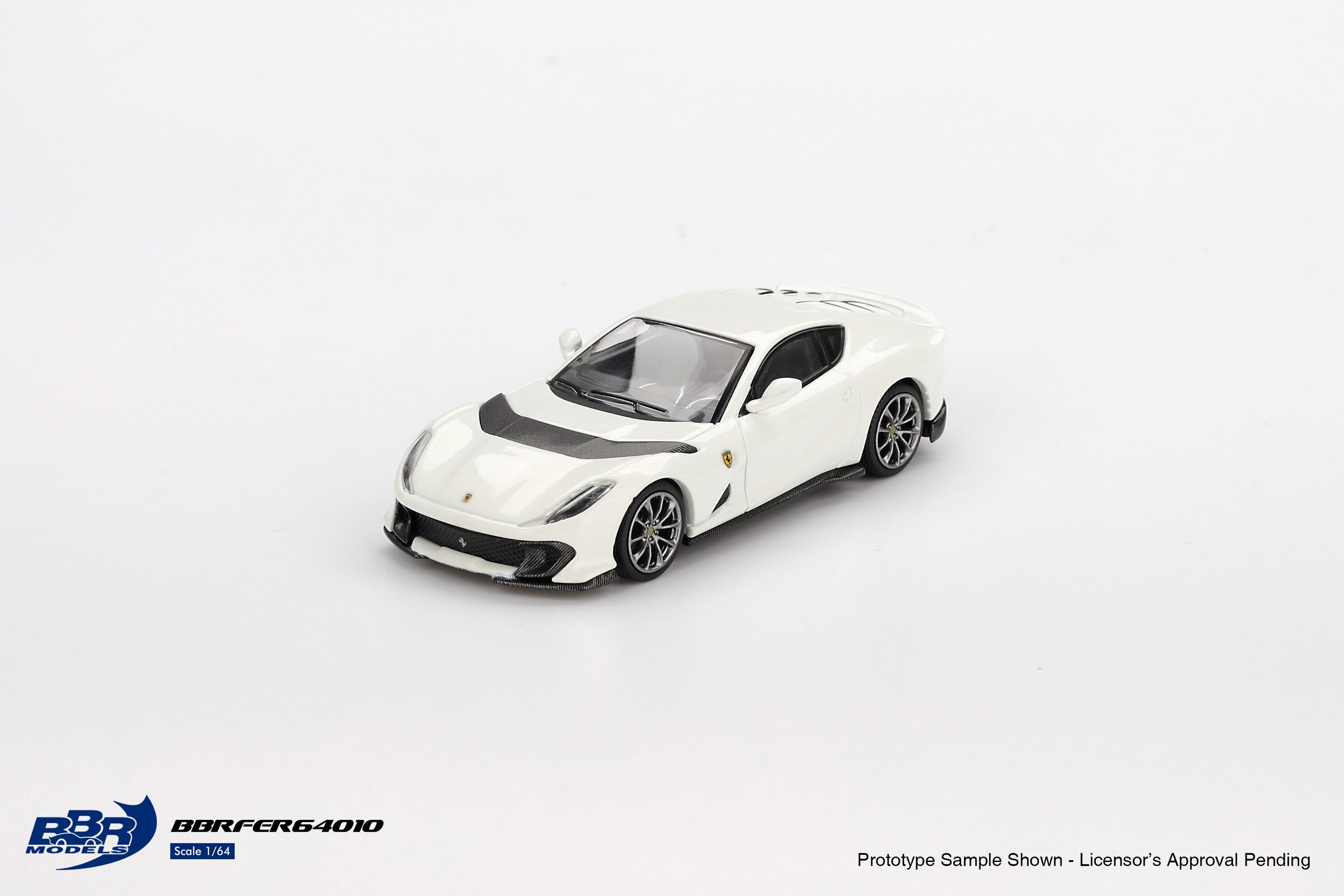 (PRE VENTA) Ferrari 812 Competizione Bianco Avus 2024 – BBR - 4