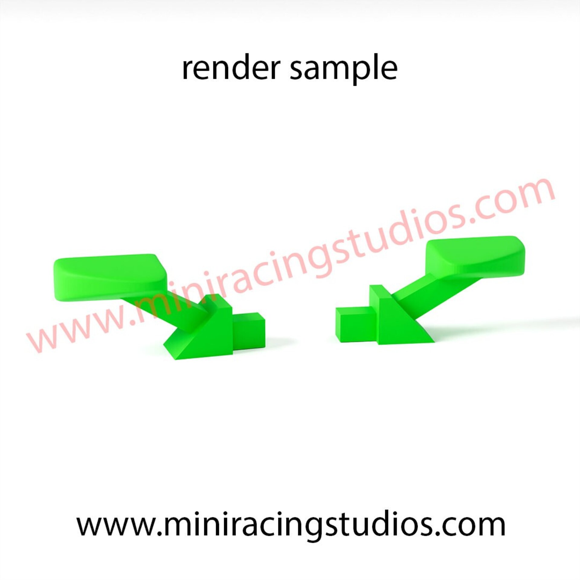 Retrovisores 3D Audi A4 DTM de Scalextric / SCX - Flexible o Plástico - 6