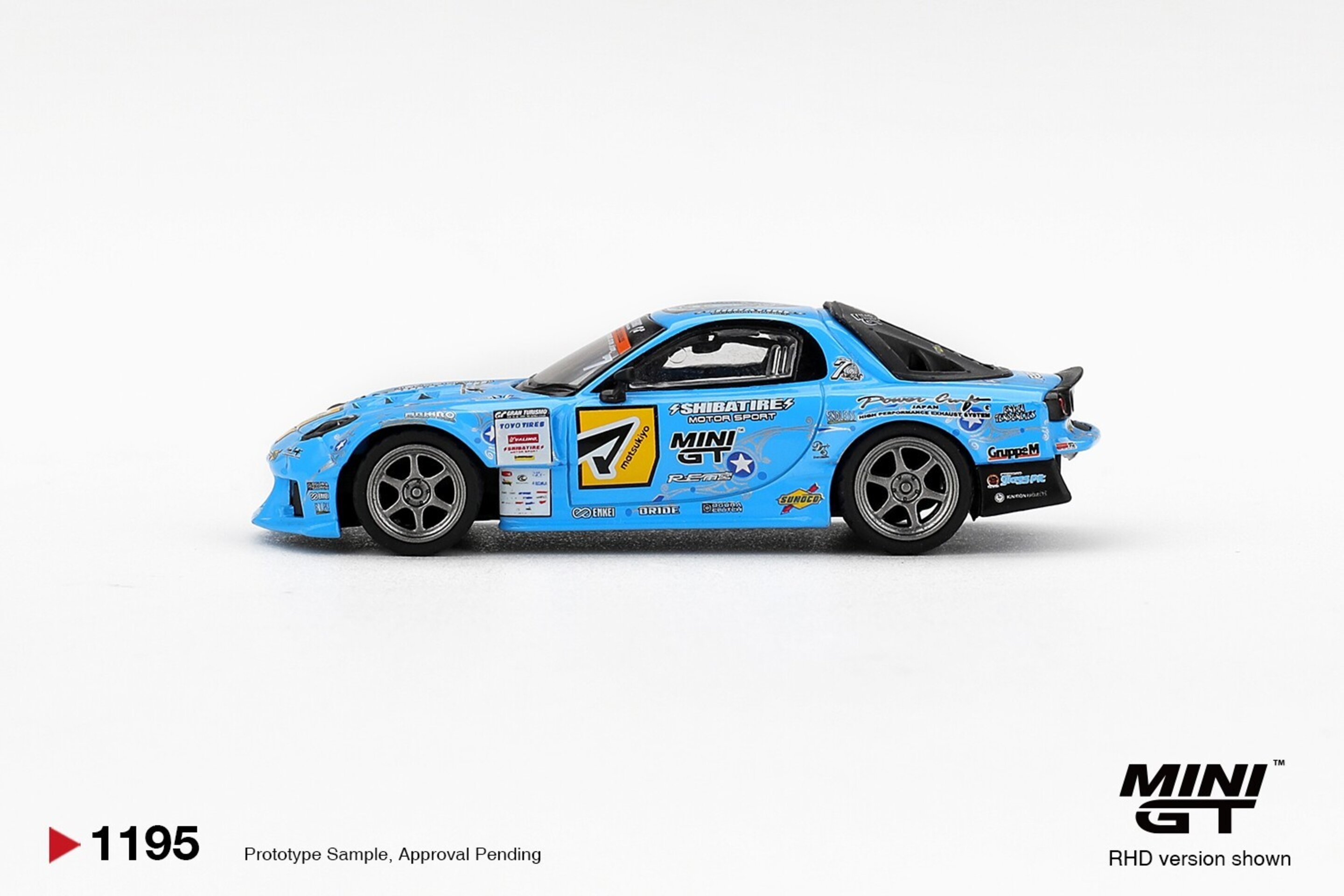 (PRE VENTA) 1:64 MAZDA RX7 (FD3S) RE-AMEMIYAD1GP 20253 Mini GT - 4