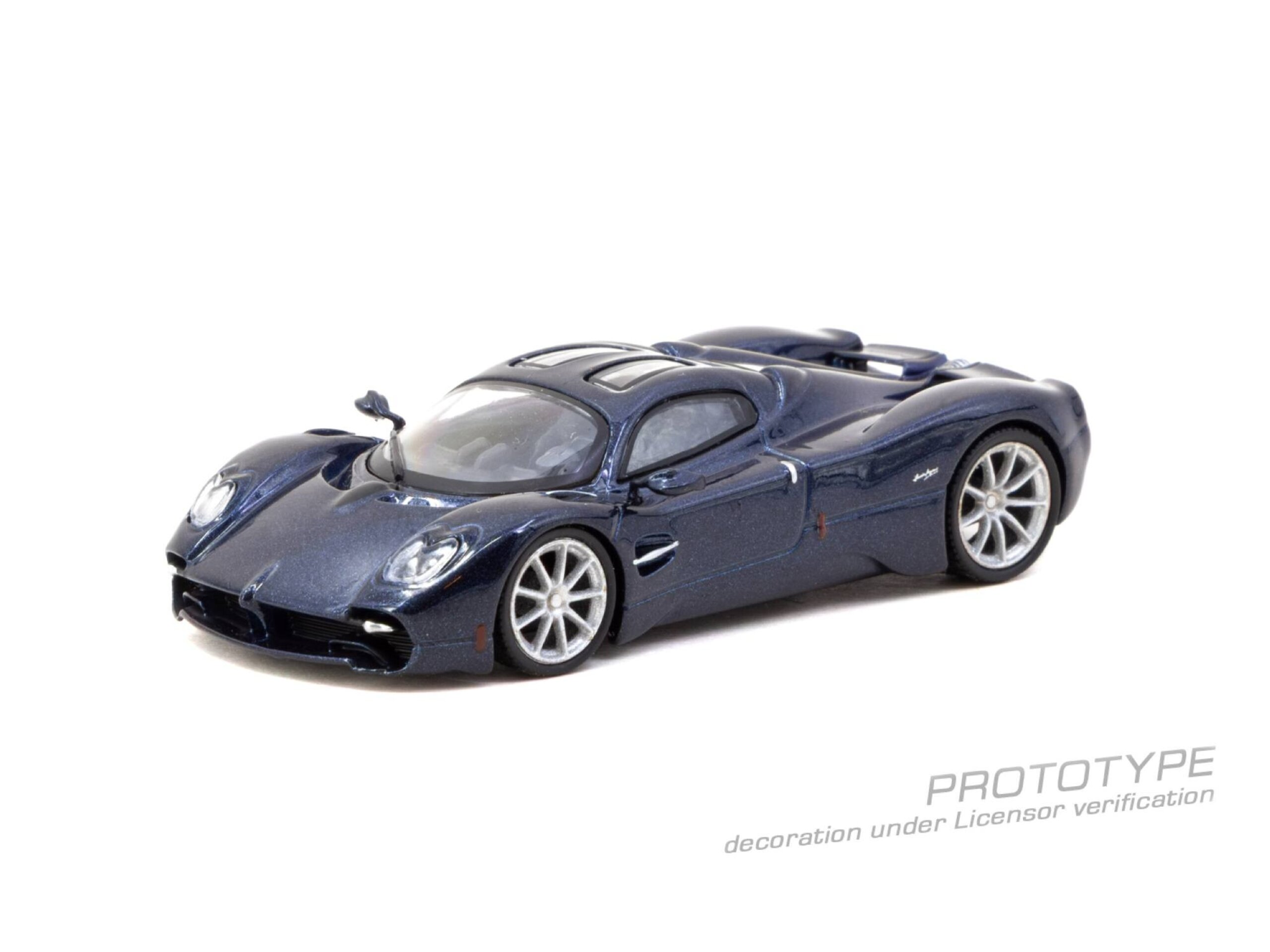 (PRE VENTA) 1:64 PAGANI UTOPIA BLUE METALLIC 2022 TARMAC WORKS - 2