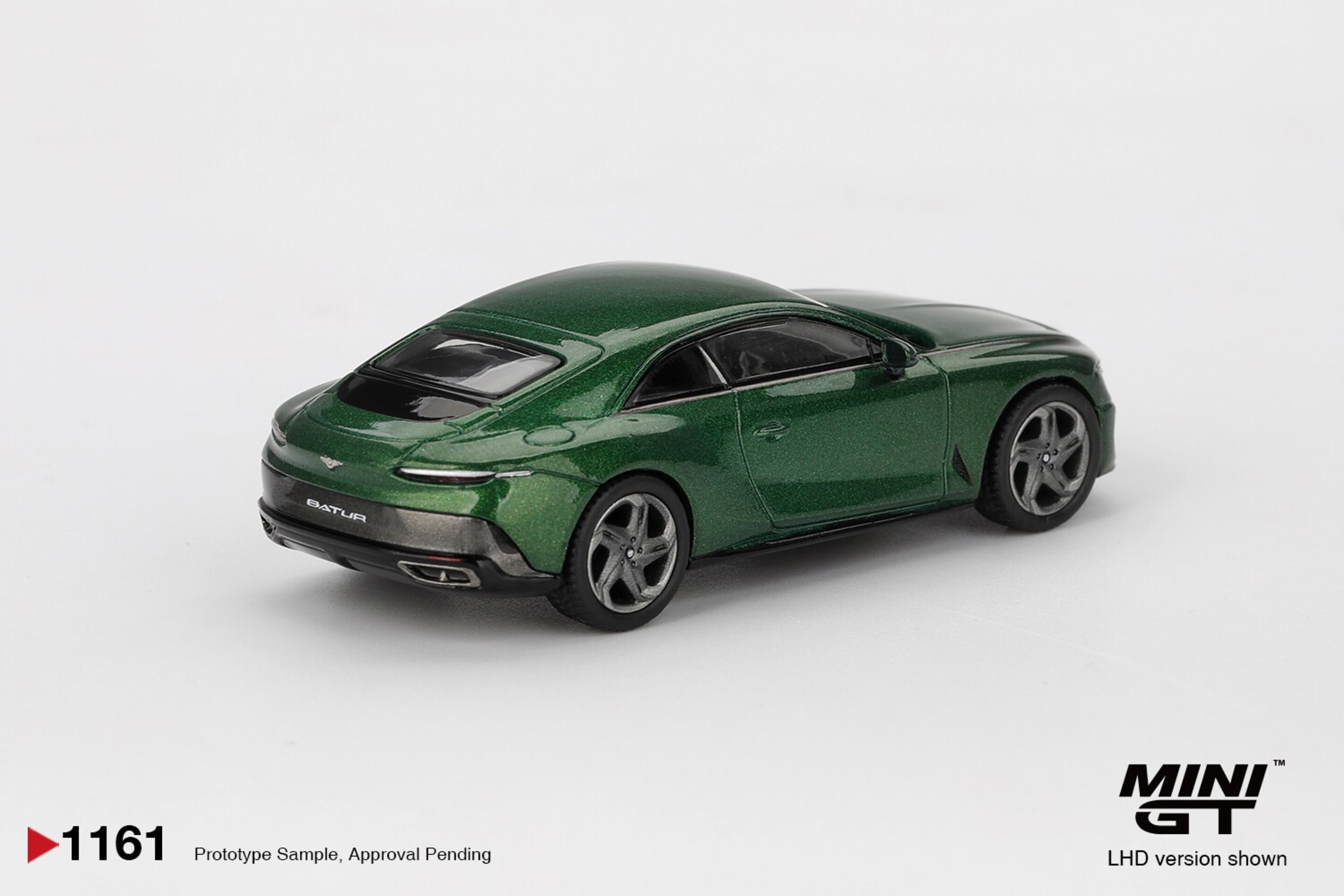 (PRE VENTA) MINI GT 1:64 BENTLEY BATUR SCARAB GREEN 2029 - 4