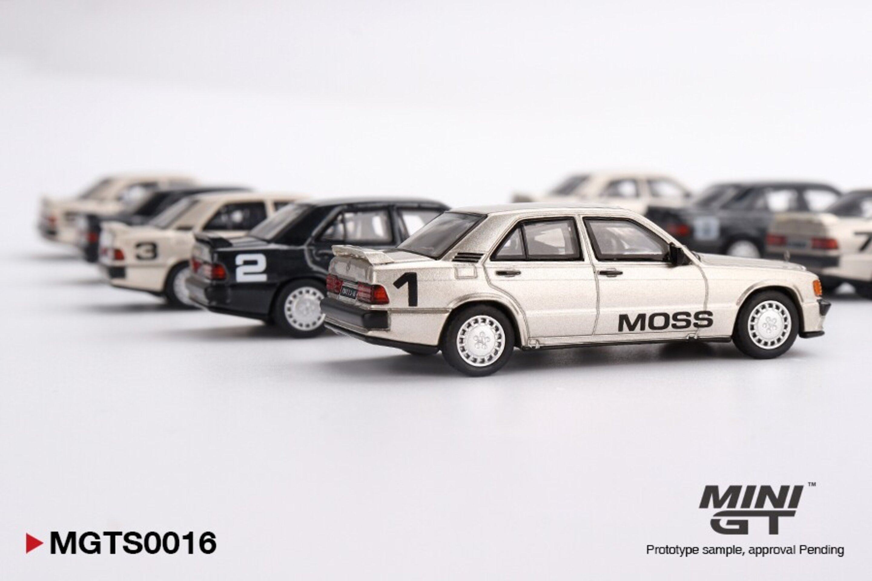 PRE VENTA Mercedes-Benz 190E EVO1 Nürburgring Race of Champions 84 –Mini GT 1:64 - 6