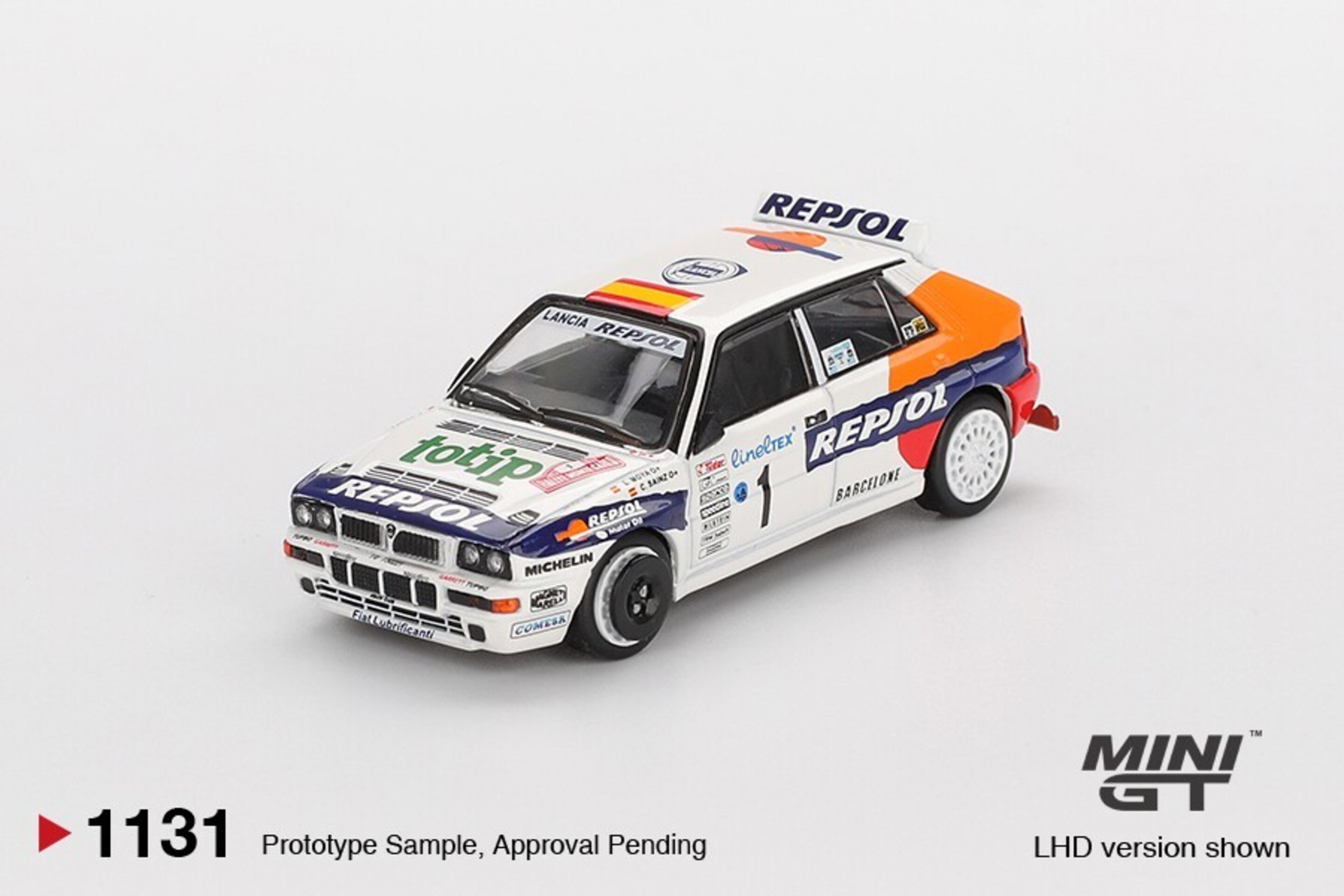 (PRE VENTA) Mini GT 1:64 Lancia Delta Integrale Evoluzione #1 Rally Monte Carlo - 2