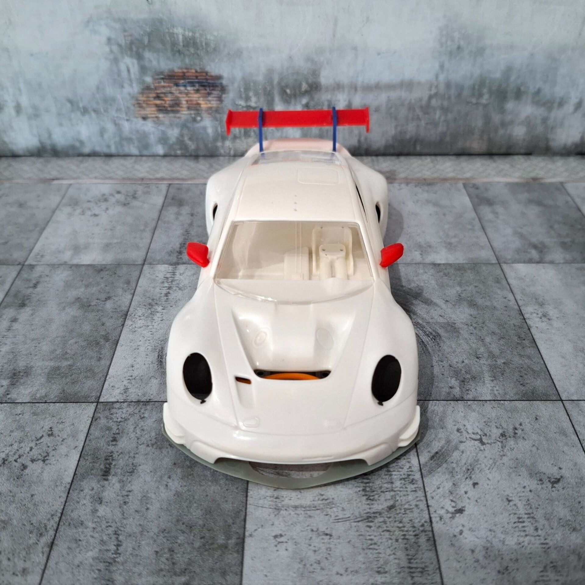 Alerón 3D para el Porsche 992 de Scaleauto – MiniRacingStudios Flex/Rígido/Bicom - 5
