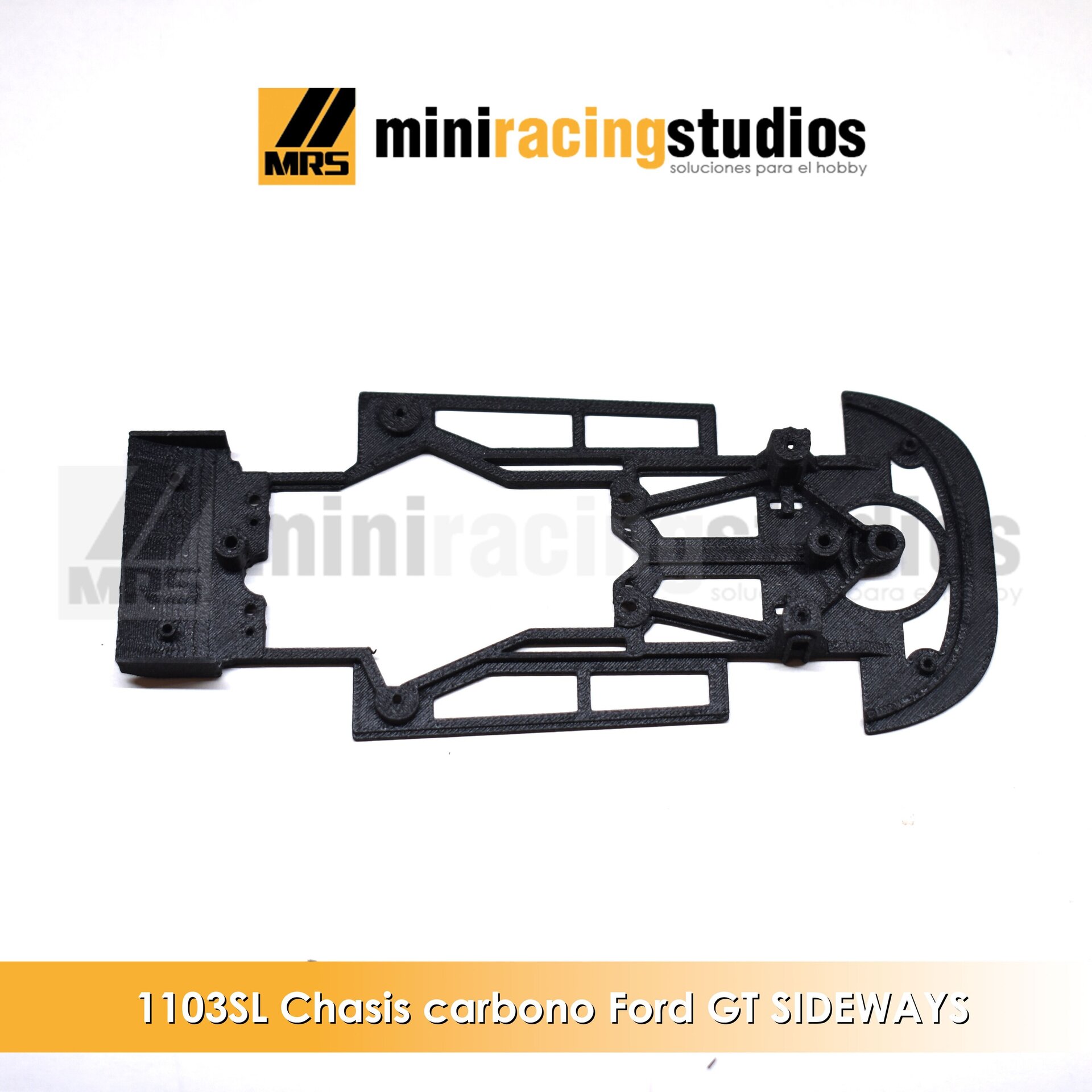 Chasis 3D  para el Ford GT de Sideways  compatible con Slot.it  - 2