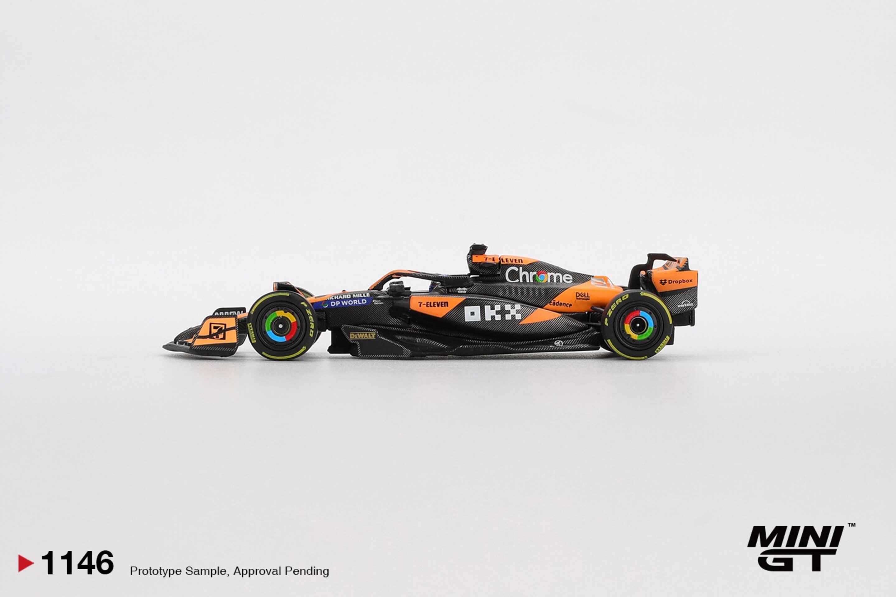 (PRE VENTA) 1:64 McLaren MCL38 #81 Oscar Piastri Hungarian F1 GP 2024 – Mini GT - 3