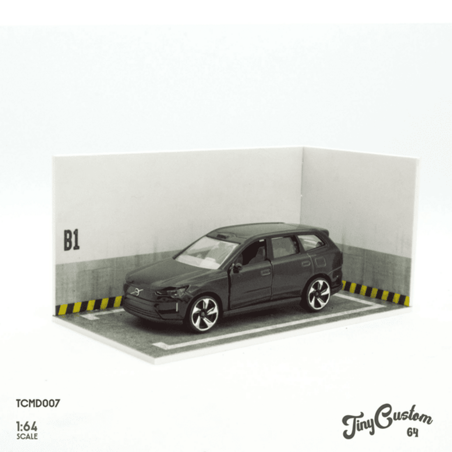 Minidiorama Hangar industrial  1/64 - TinyCustom64. - 2