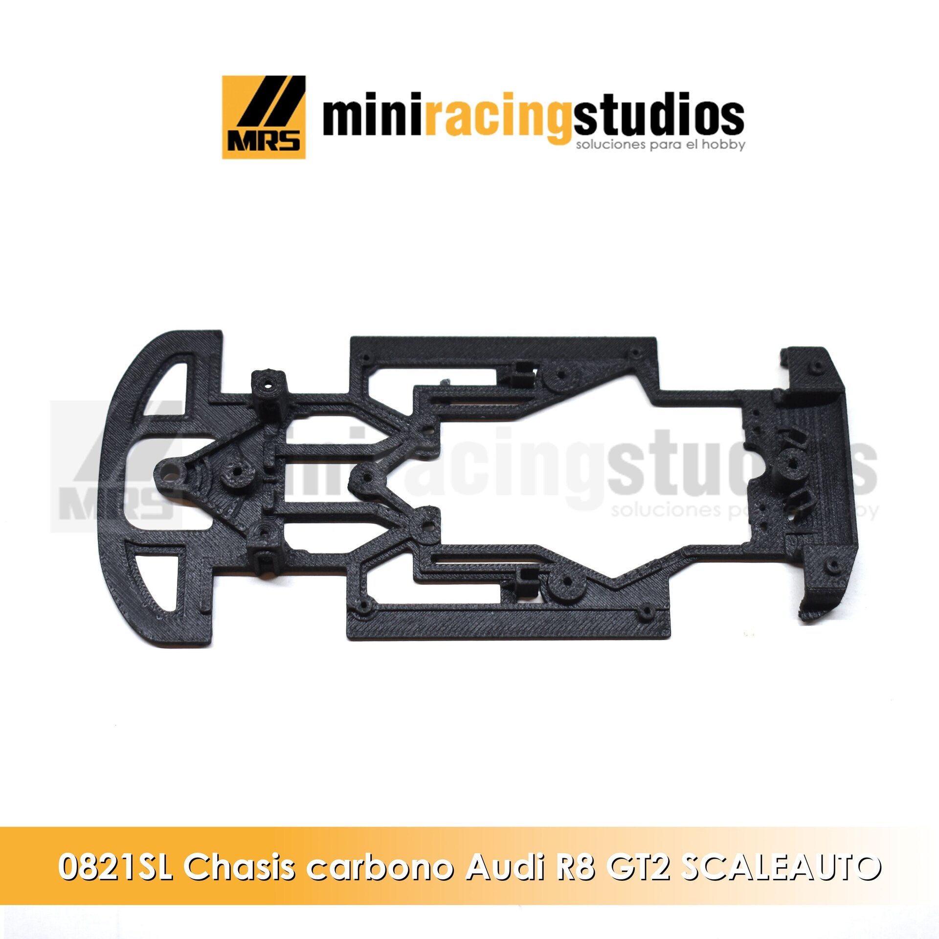 Chasis 3D Audi R8 GT Scaleauto – Composite Carbono – Slot.it / RT3 - 2