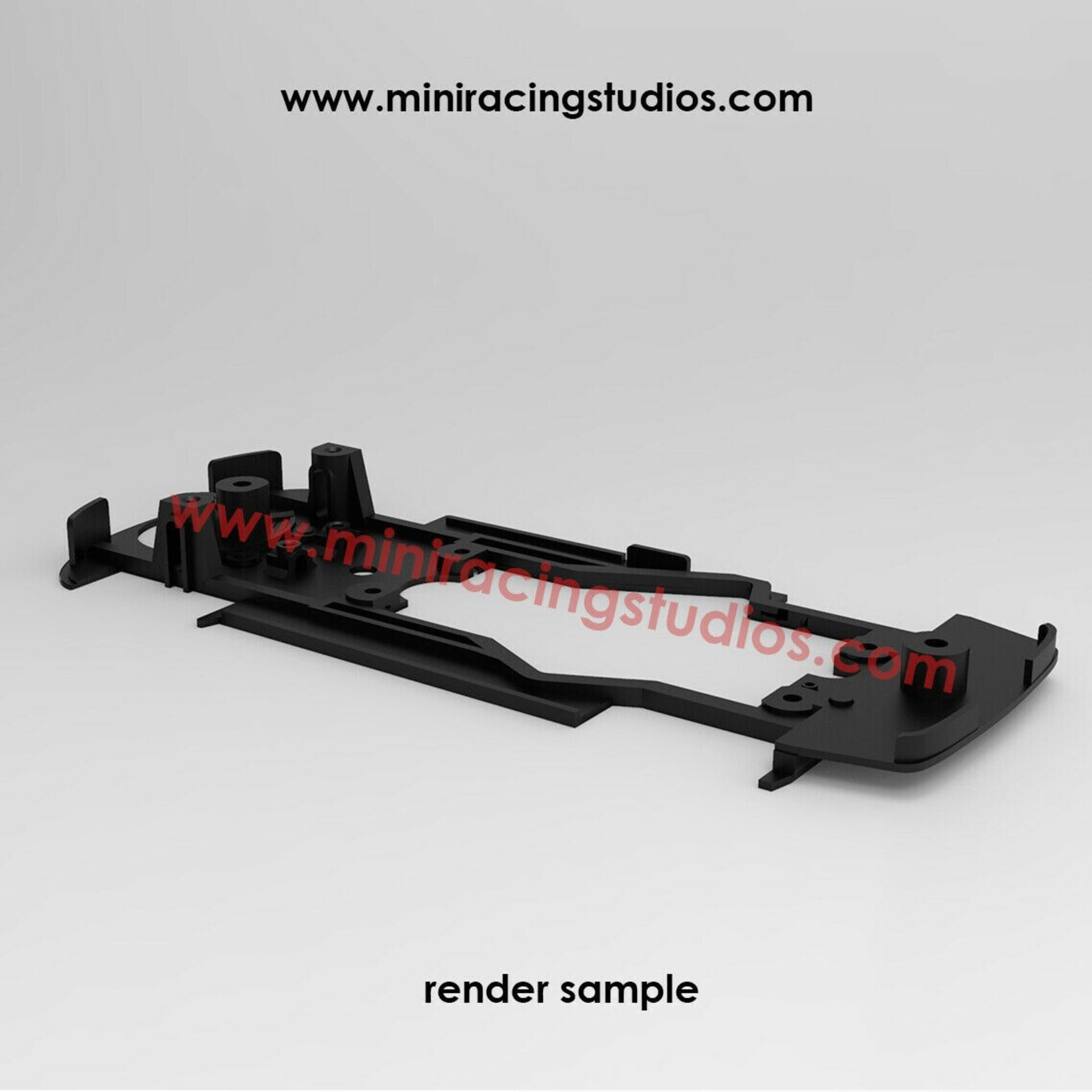 Chasis BMW M3 GTR de Ninco compatible con Slot.it o Black Arrow - 3