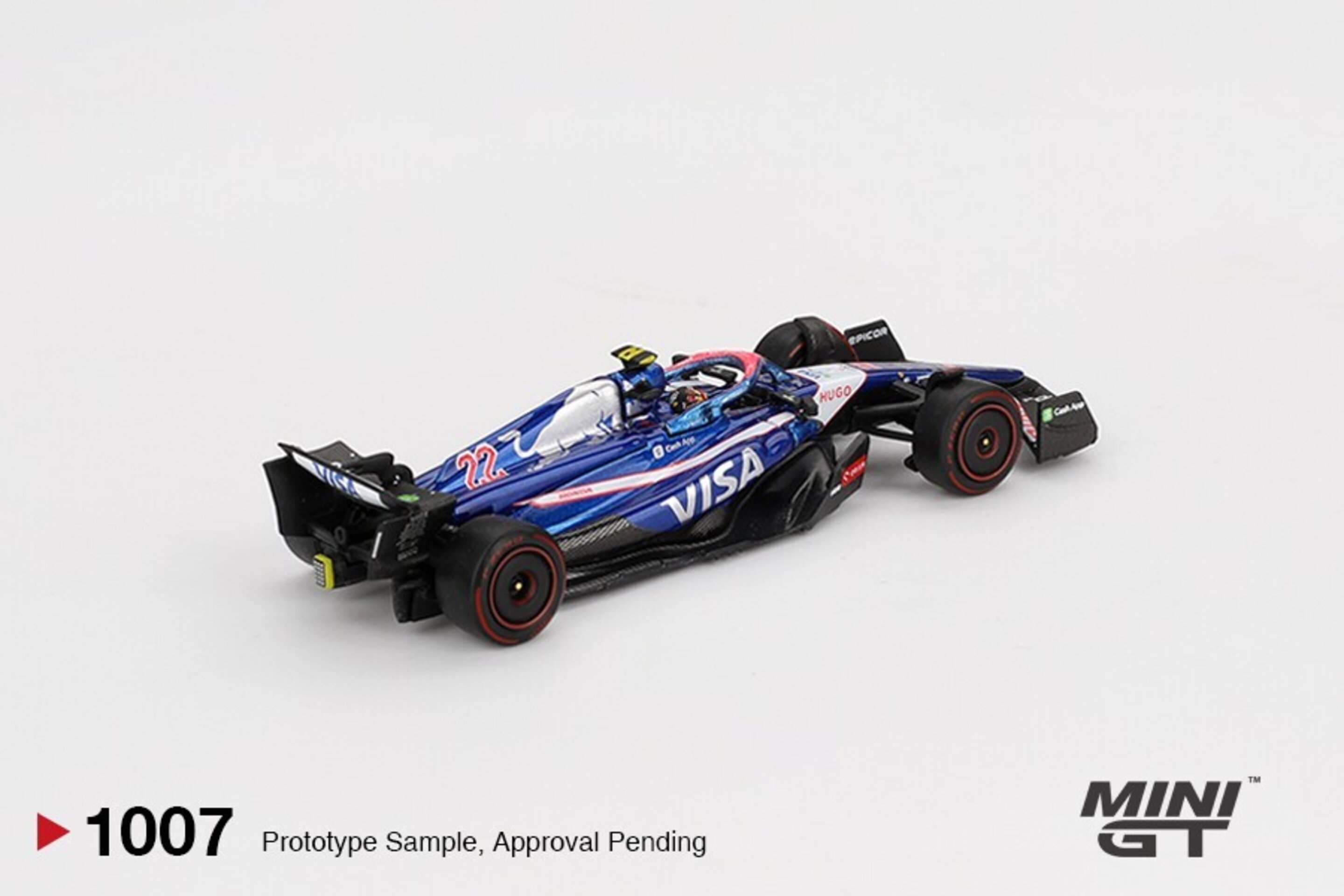RB VCARB 01 #22 Yuki Tsunoda  2024 F1 2024 Bahrain GP Mini GT 1/64( PRE VENTA ) - 3