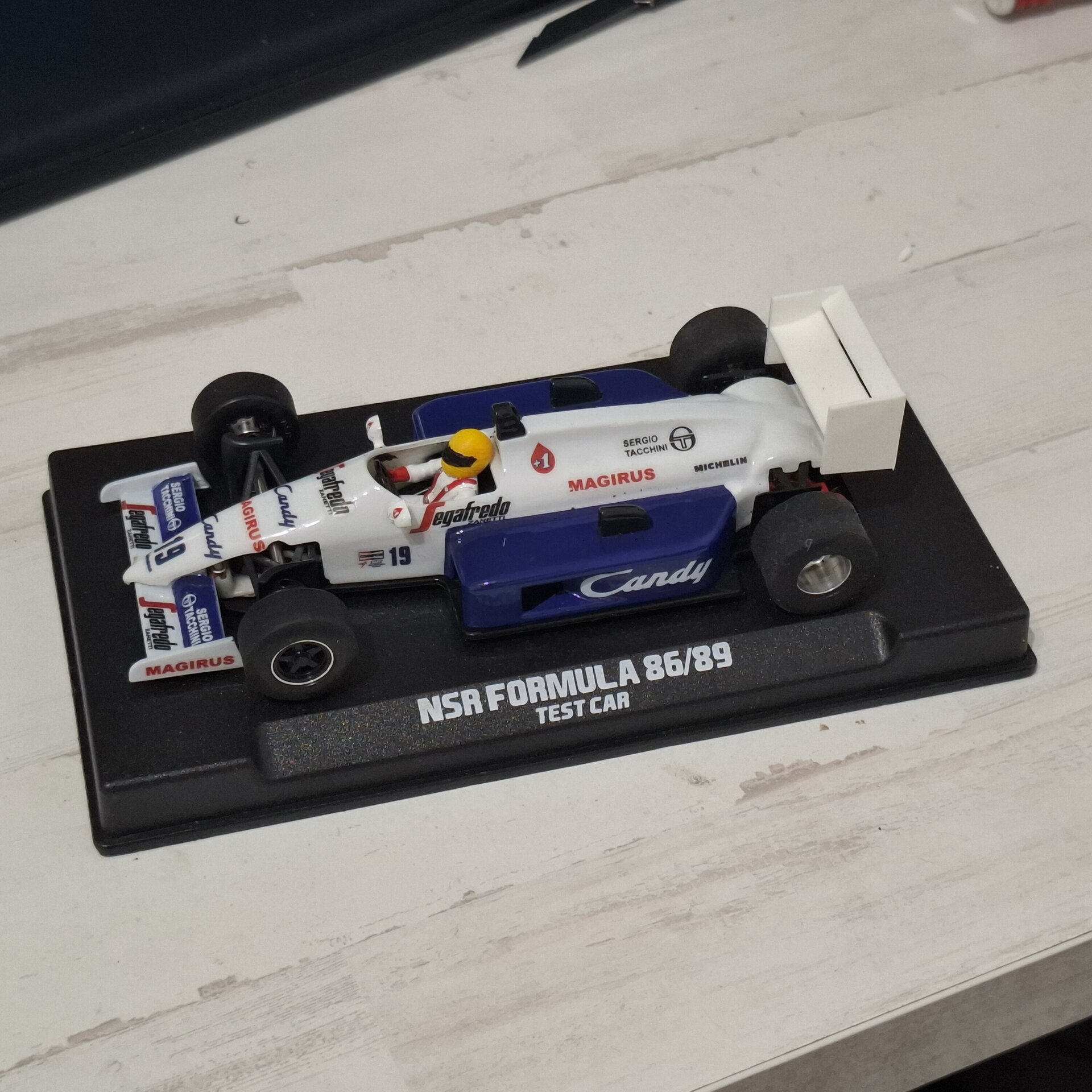 Alerón 3D para Formula 1 NSR 86/89 - Flexible o Plástico - 4