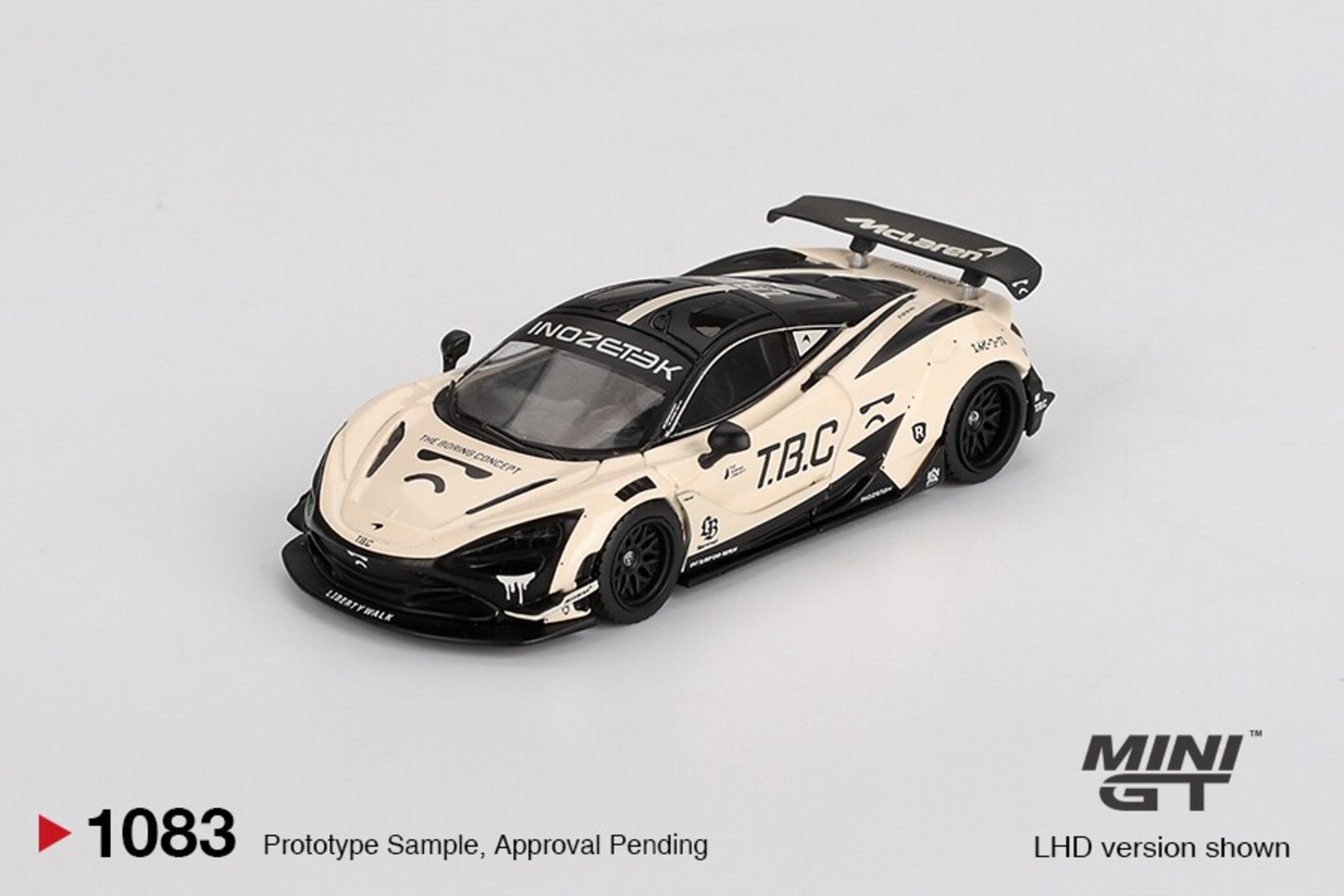 (PRE VENTA) Mini GT 1:64 McLaren 720S LB-Works The Boring Concept 2024 - 2