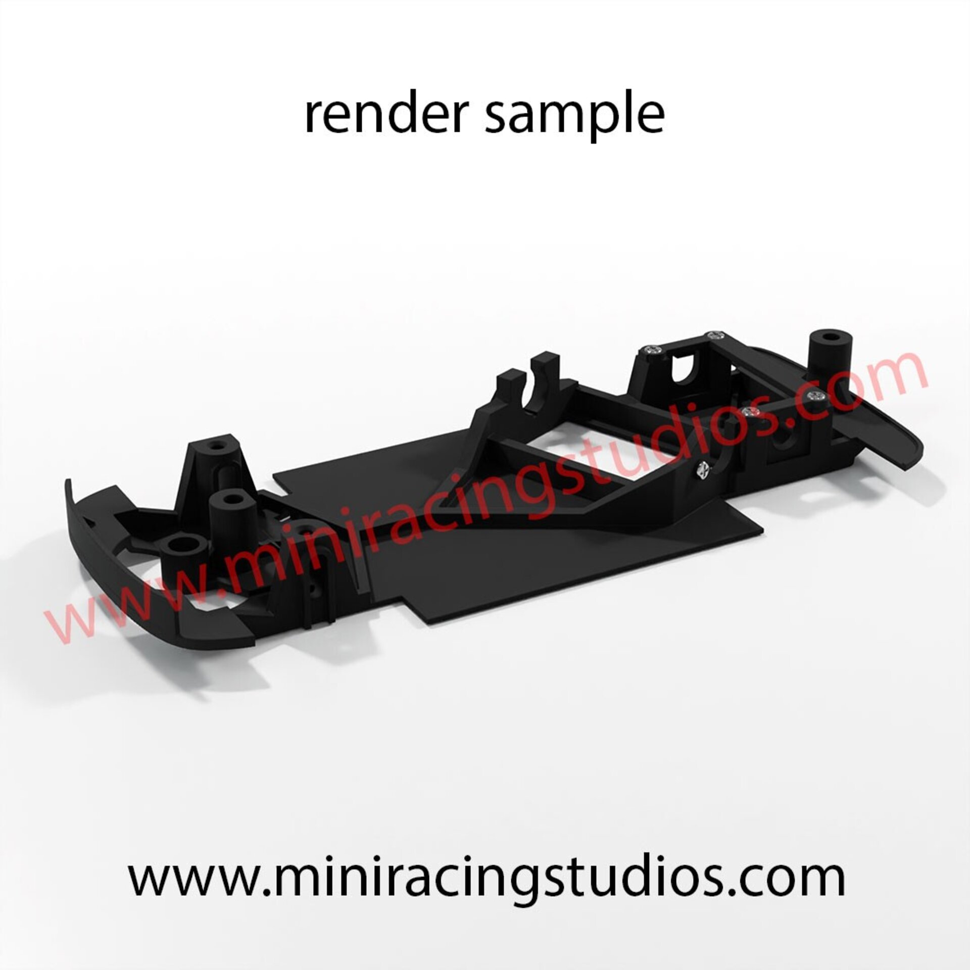 Chasis SN3D para el Volkswagen GOLF de Ninco Rally  - 3