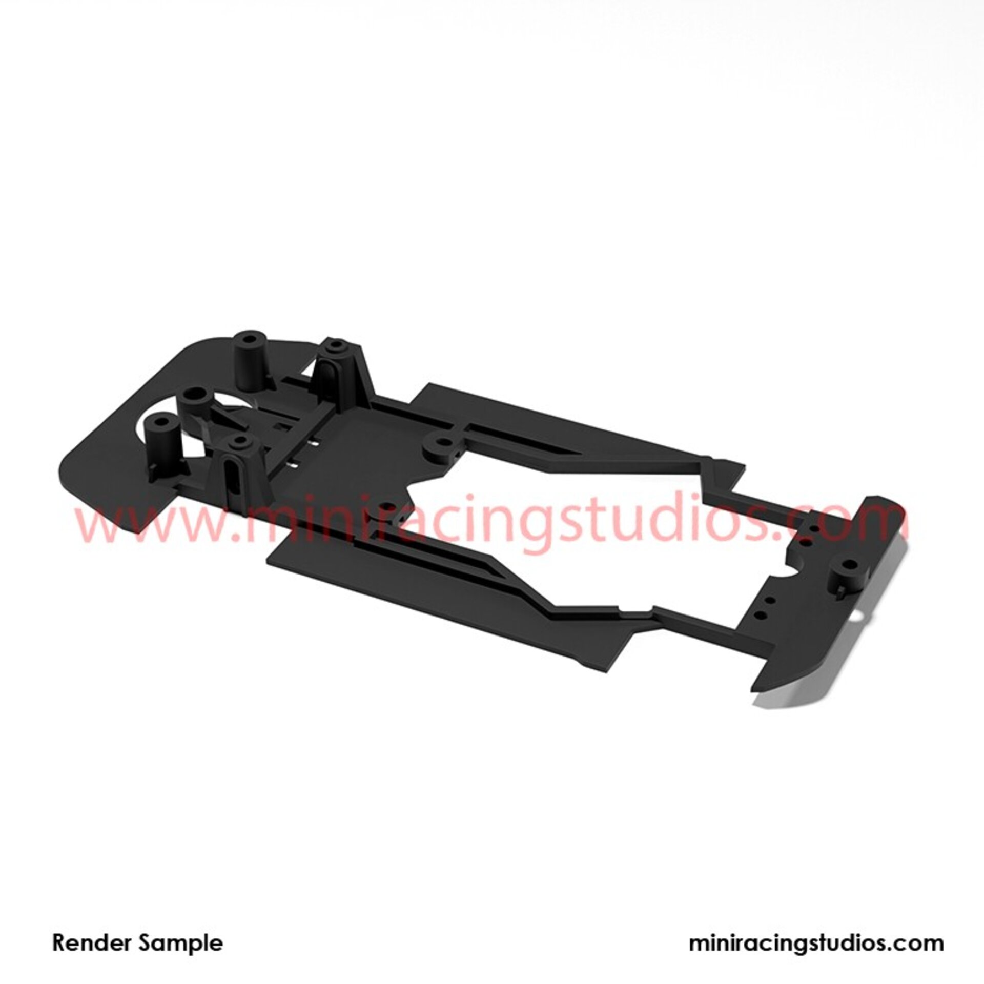 Chasis 3D  para el Lamborghini Gallardo de Ninco  compatible con Slot.it RT3 - 2