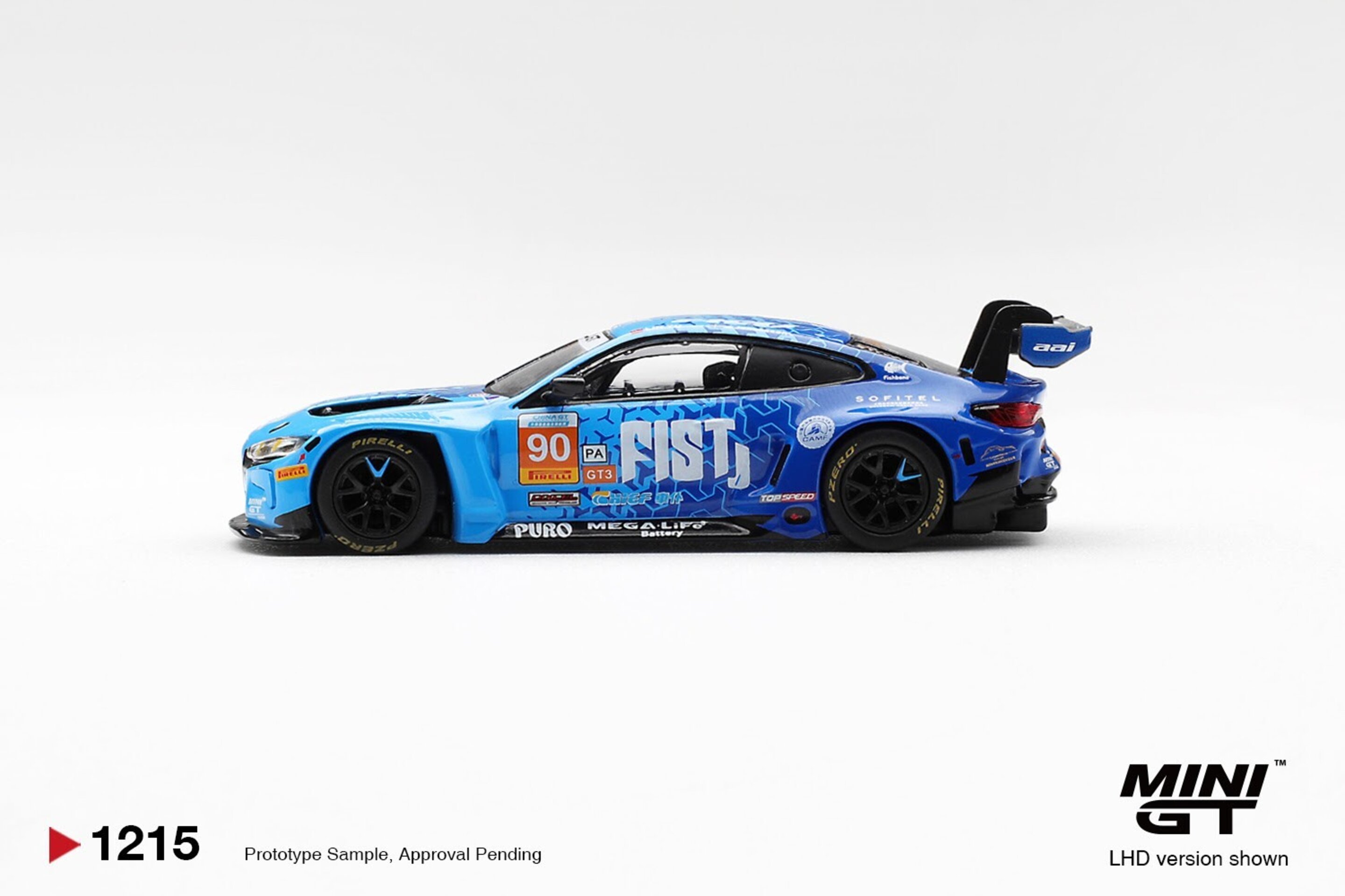 (PRE VENTA)BMW M4 GT3 EVO #90 FIST Team AAI 2025 China GT LHD Mini GT - 4