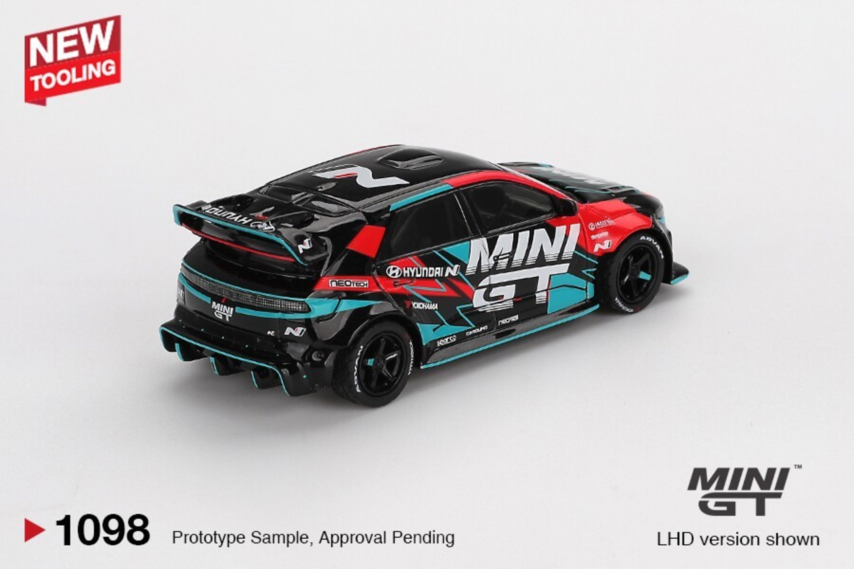 (PRE VENTA) 1:64 HYUNDAI IONIQ 5N MINI GT RS01T TOKYO AUTO SALON 2025 - 4