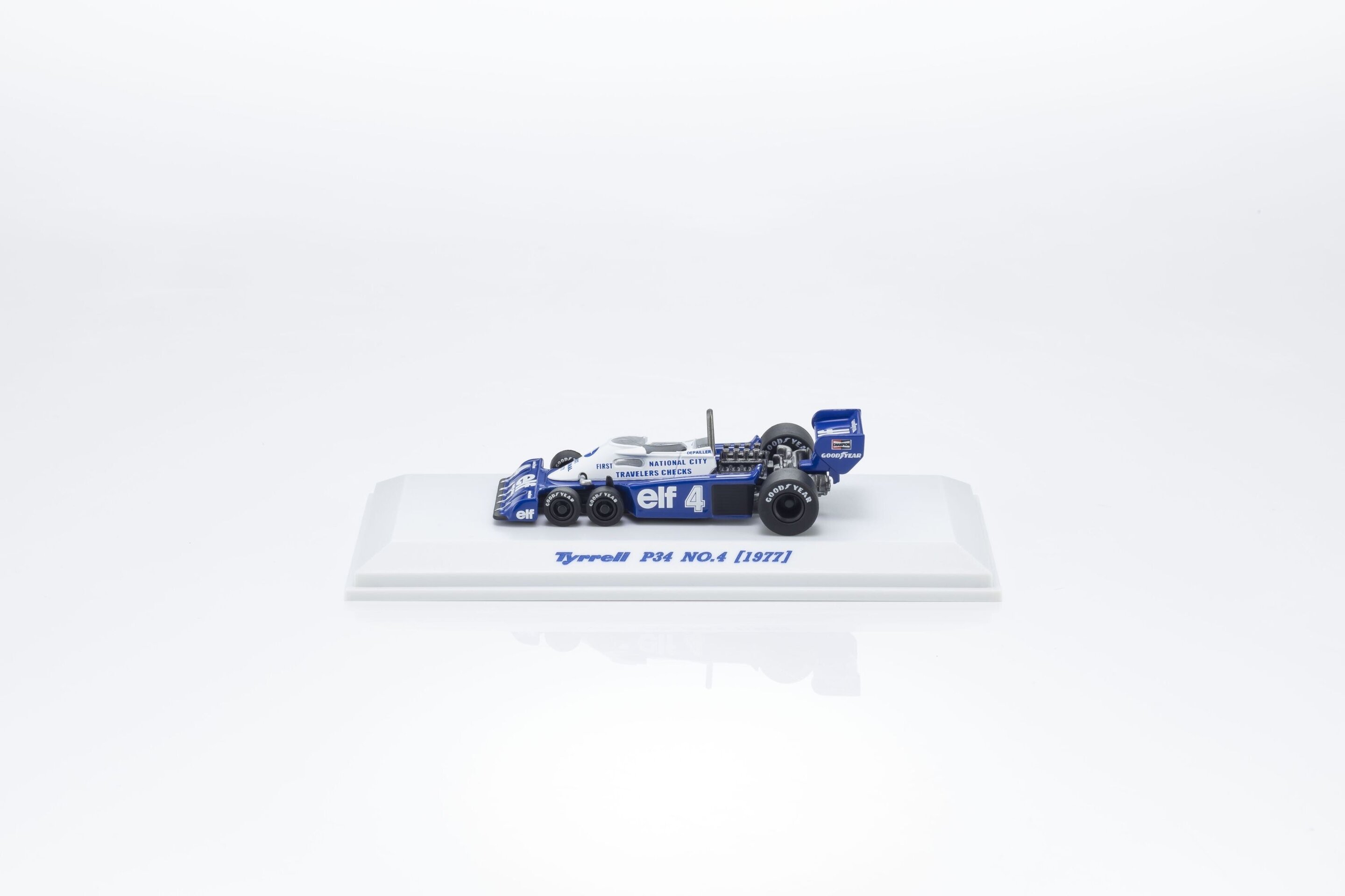 (PRE VENTA)1:64 Tyrrell P34 No.4 1977 Kyosho – Fórmula 1 Clásica - 7