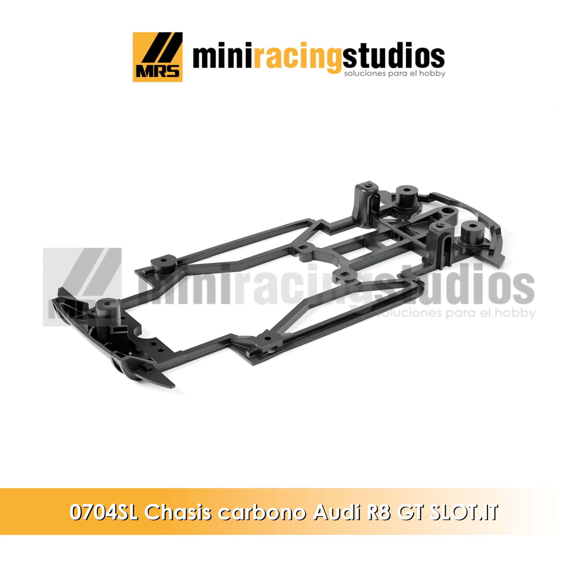 Chasis 3D Audi R8 GT  Slot.it – Composite Carbono – Slot.it - 2