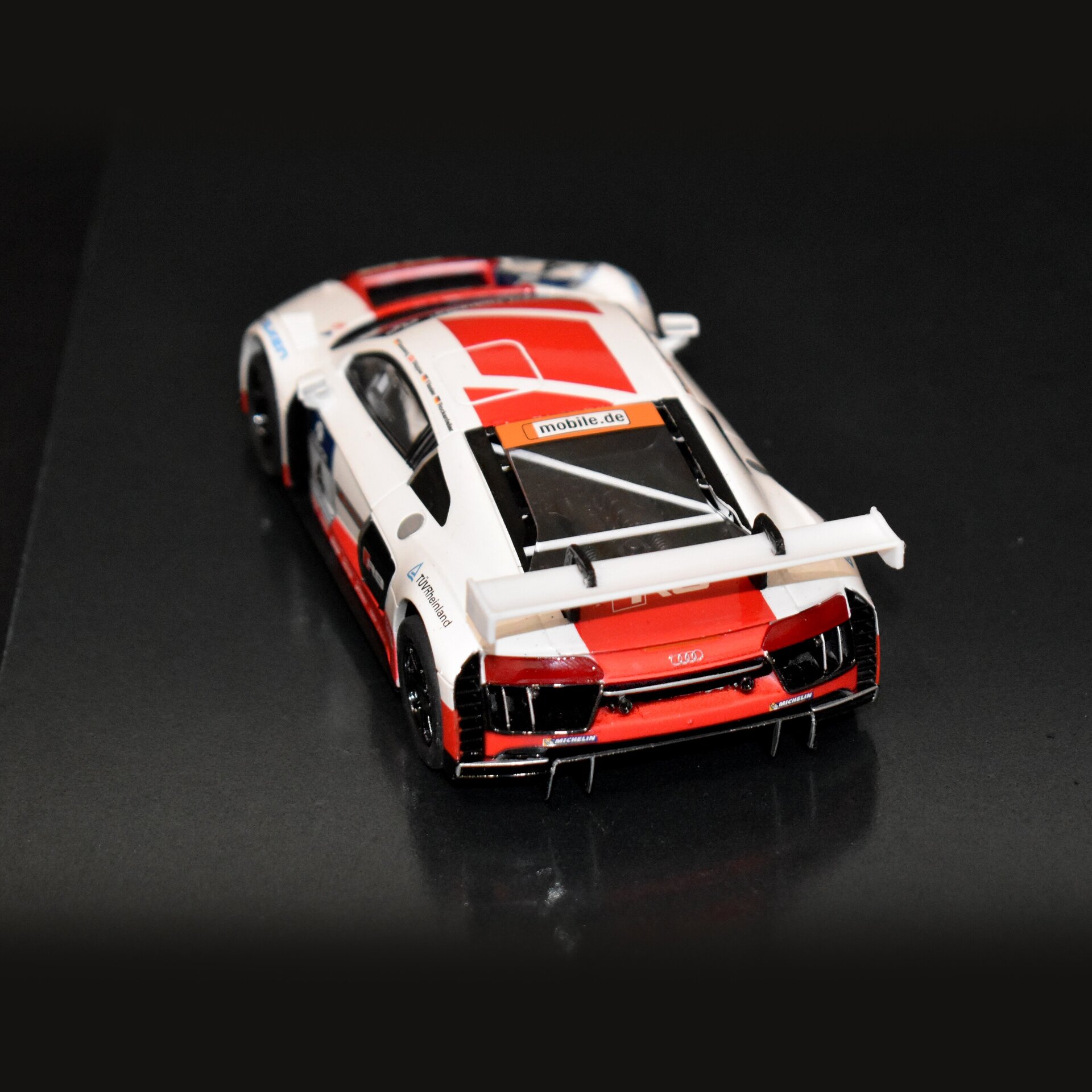 Alerón 3D AUDI R8 LMS GT  SCX / SCALEXTRIC - Flexible, Plástico o bicomponente - 1