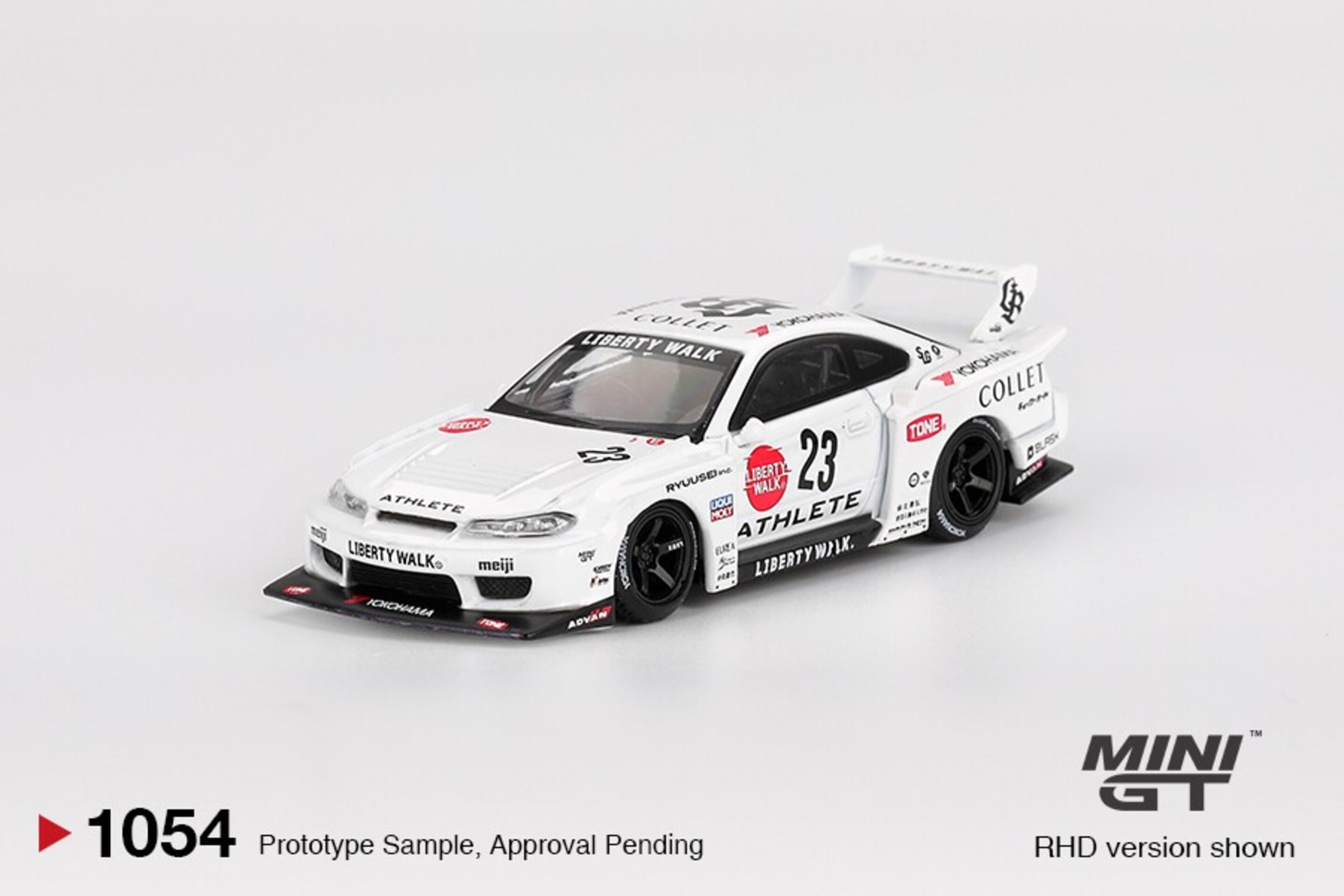 (PRE VENTA) Nissan Silvia S15 LB-Super Silhouette Athlete 2024 – Mini GT 1:64 - 2