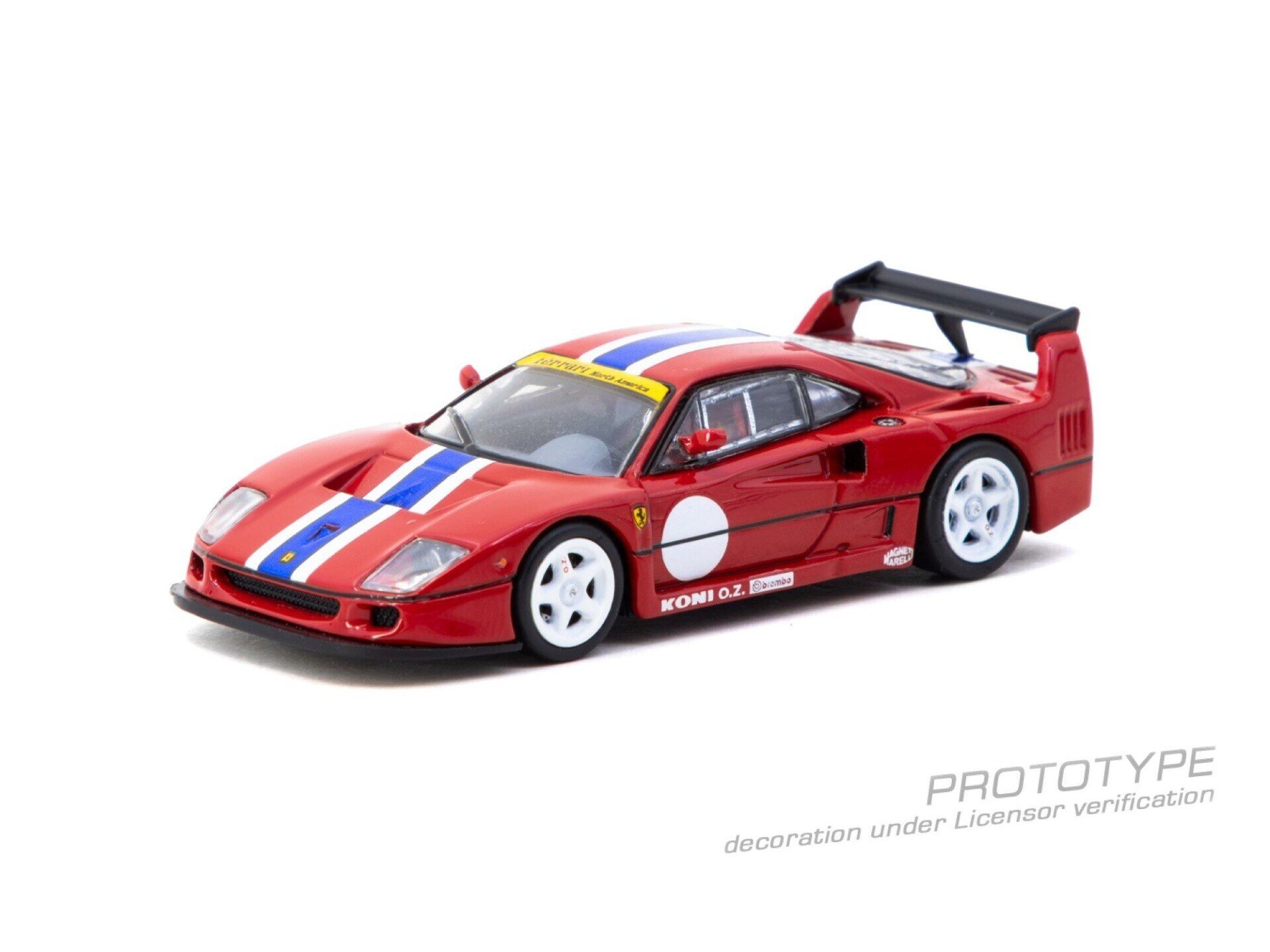 (PRE VENTA) 1:64 FERRARI F40 LM ROSSO CORSA 1994 TARMAC WORKS - 3