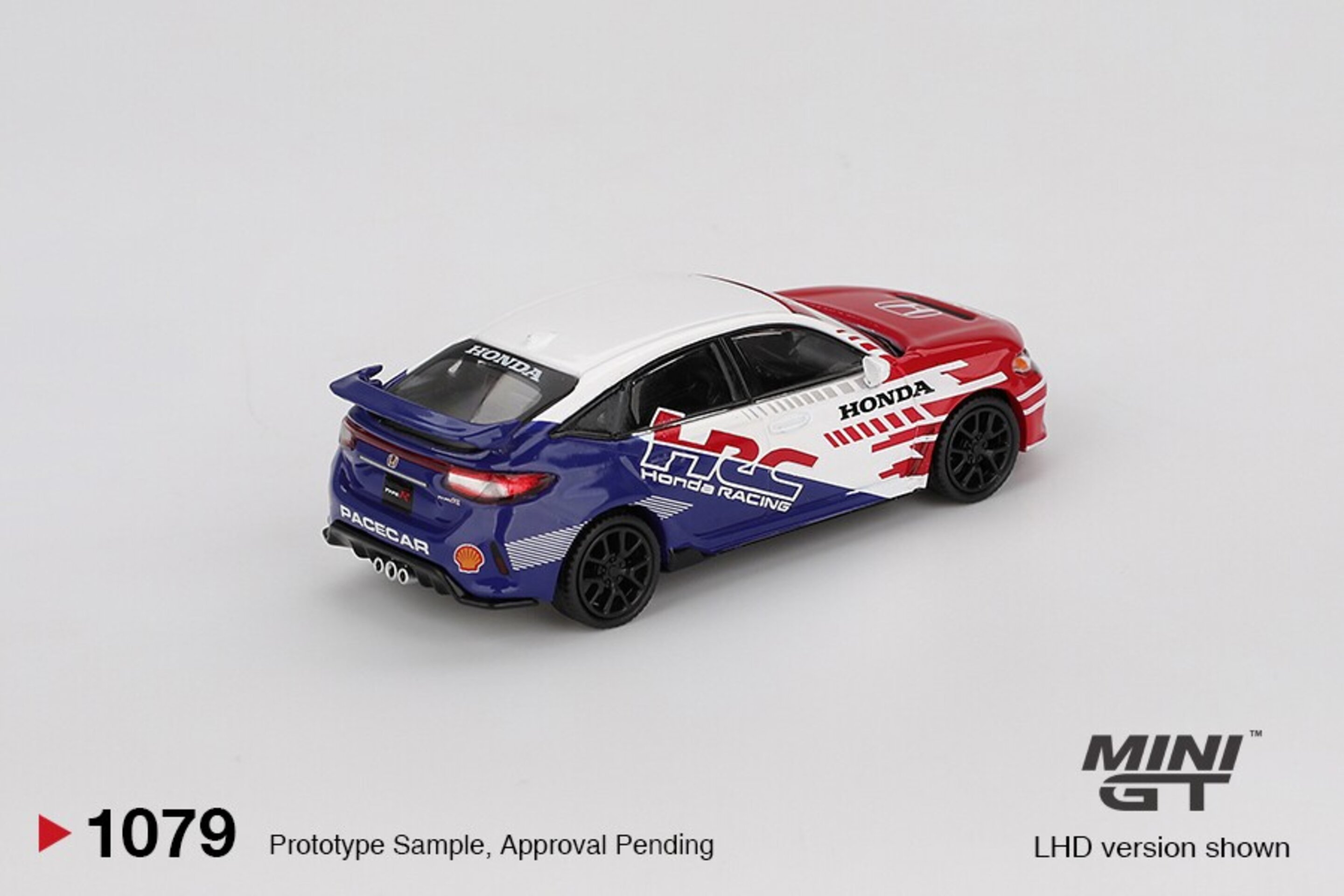 (PRE VENTA) HONDA CIVIC TYPE R PACE CAR HRC 2024 – Mini GT 1:64 - 2
