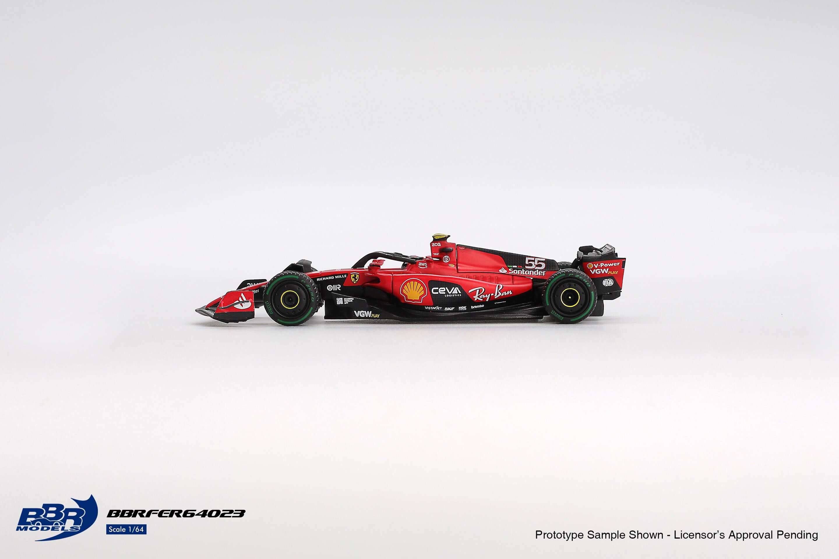 (PRE VENTA) Ferrari SF-23 #16 Leclerc Mónaco GP 2023 – BBR  1:64 - 4