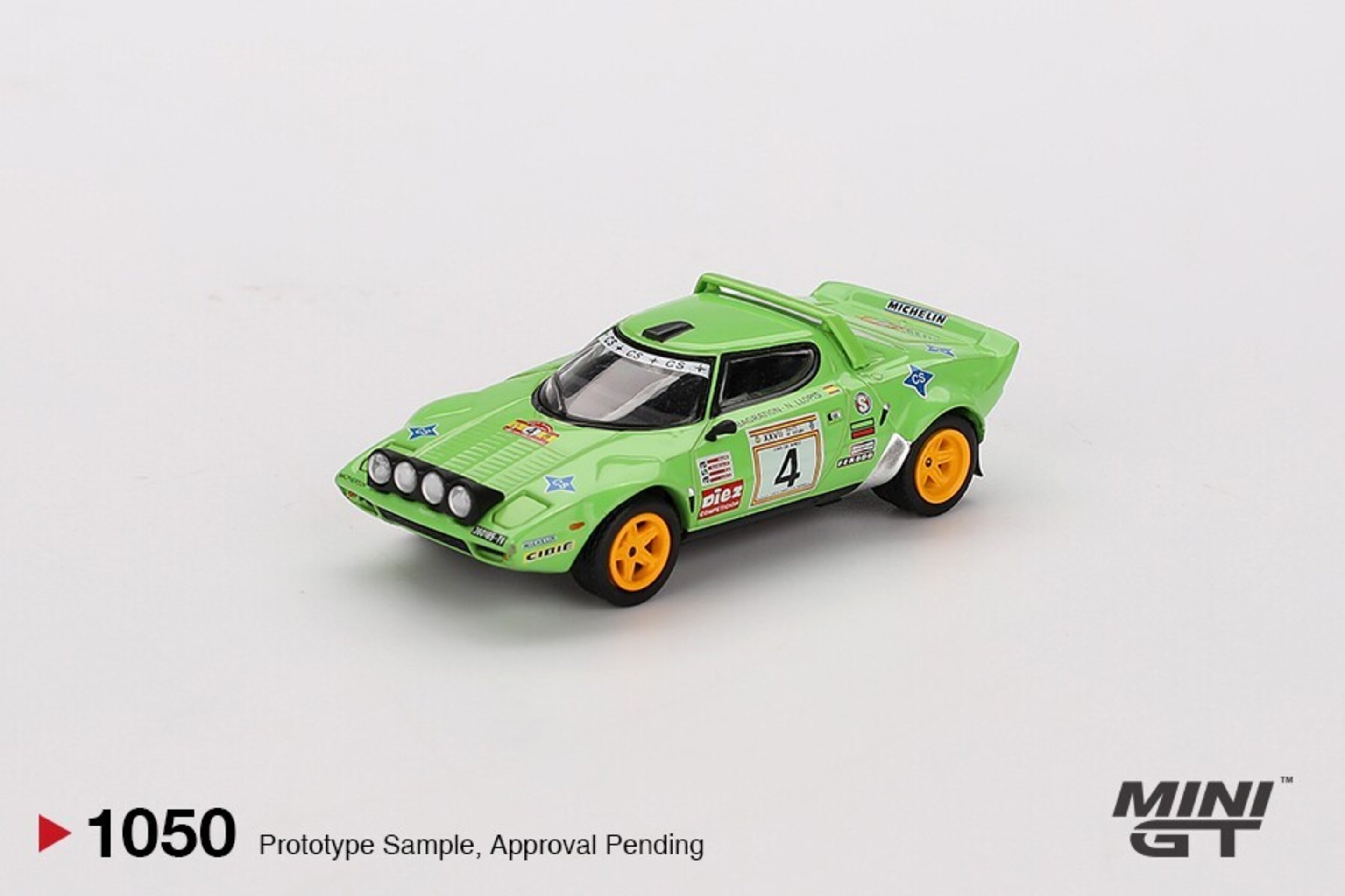 (PRE VENTA) 1:64 LANCIA STRATOS HF #4 SPANISH  RALLY CHAMPION 1979 GP MINI GT - 2