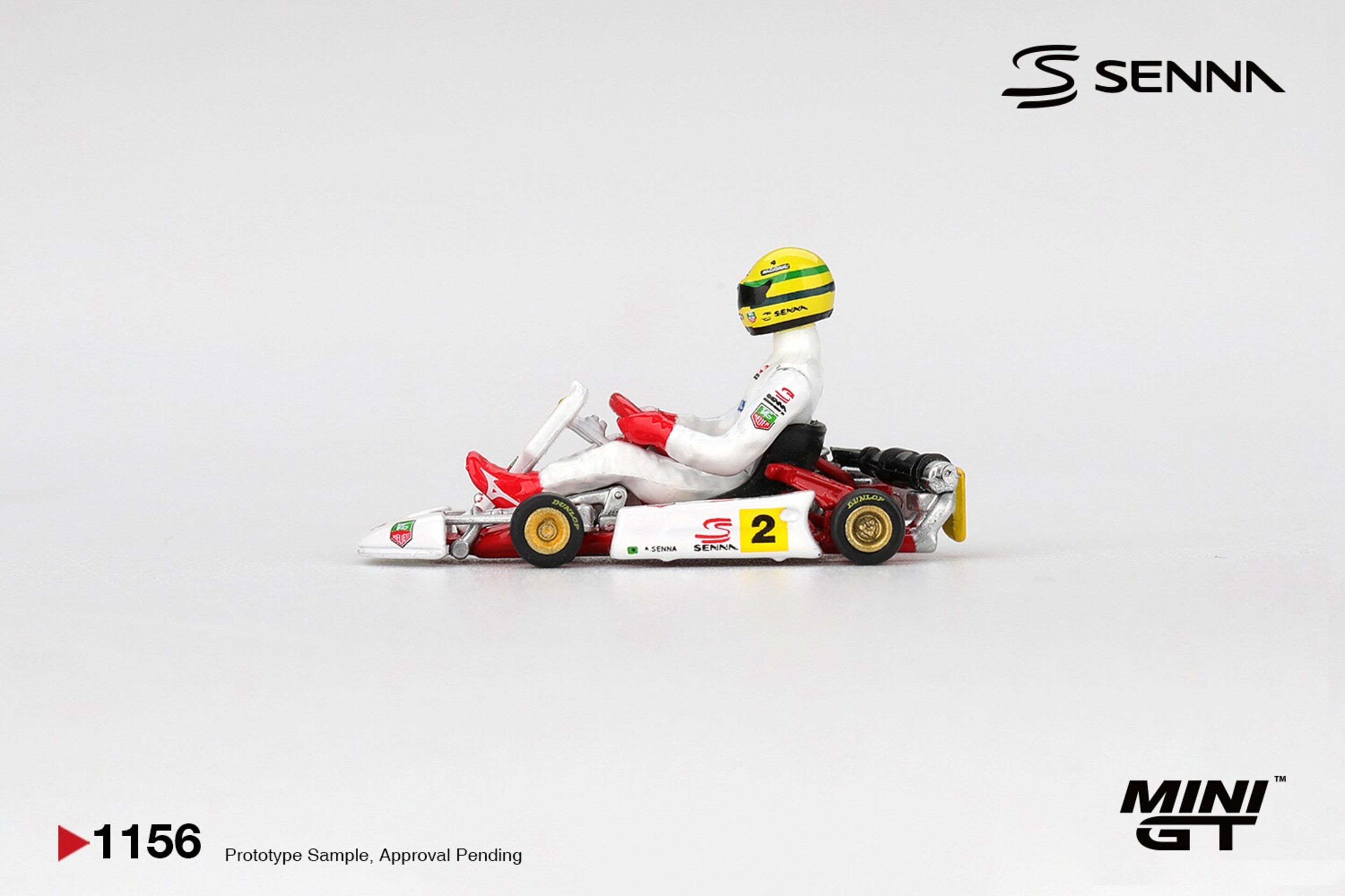 (PRE VENTA) MINI GT 1:64 KART FORMULA K #2 AYRTON SENNA MASTERS OF PARIS 1993 - 4