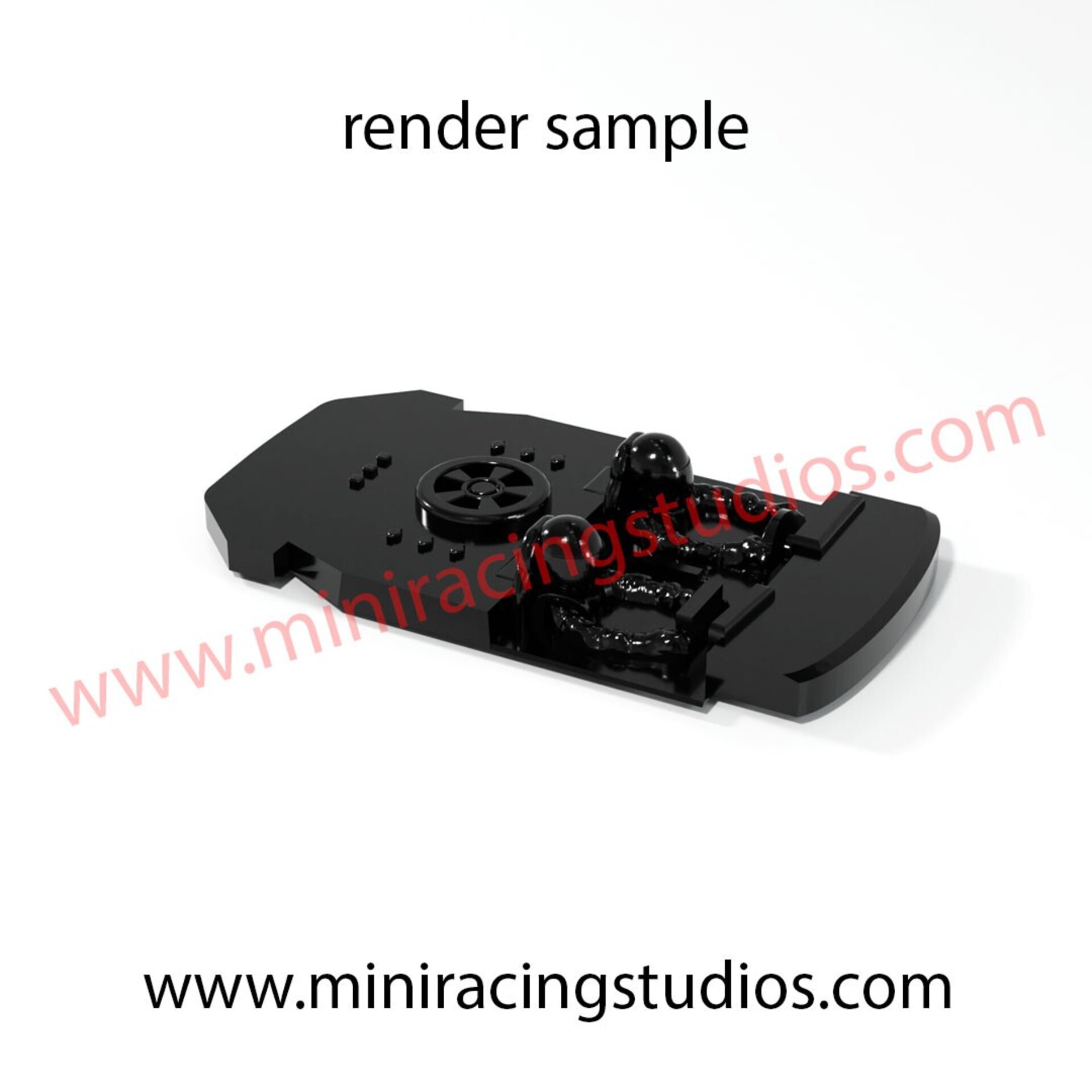 Cockpit Lexan para el Ford PUMA DE SCX / SCALEXTRIC  - 2