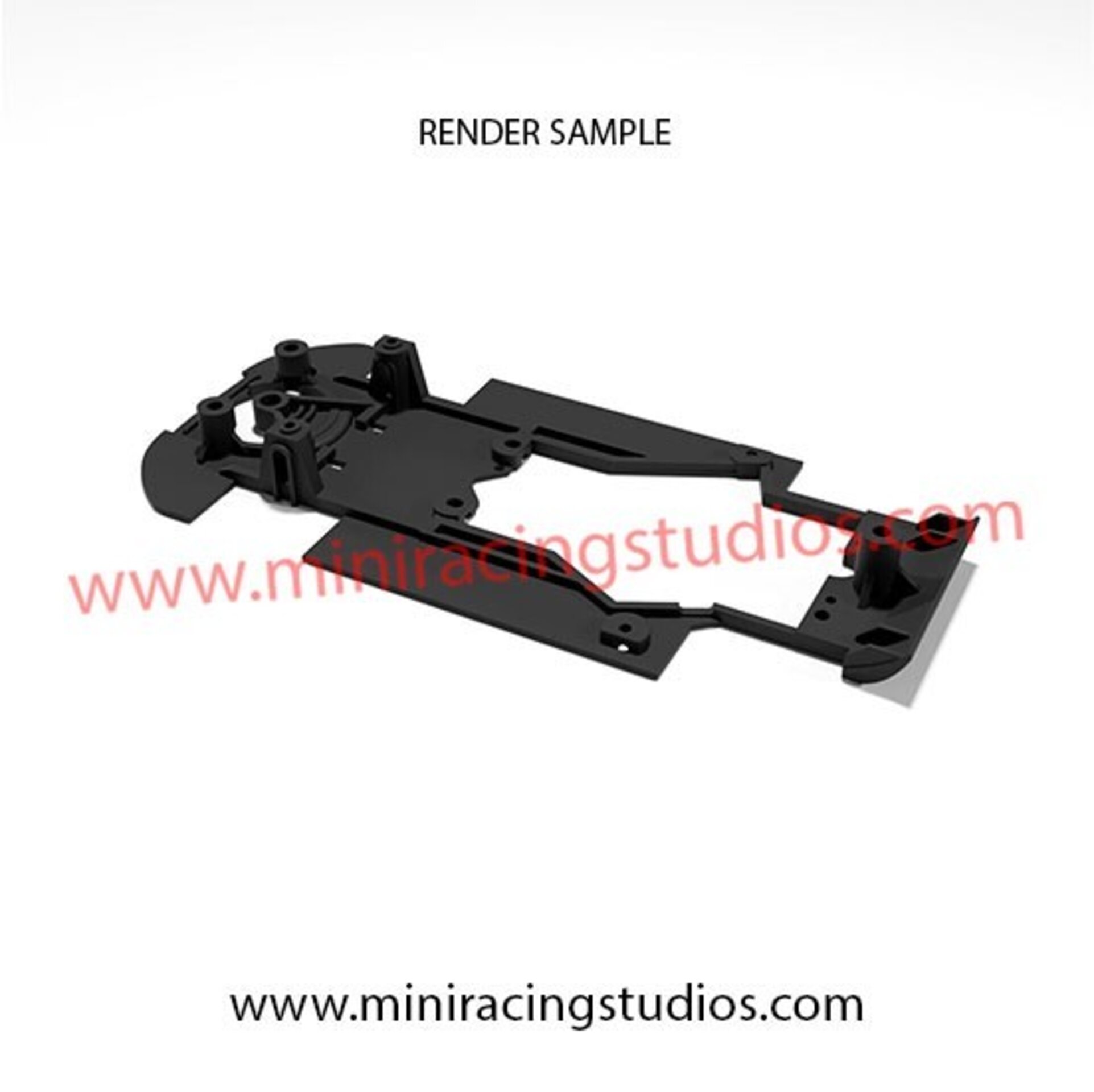Chasis 3D para el Audi R8GT SCALEXTRIC / SCX compatible con Slot.it - 2