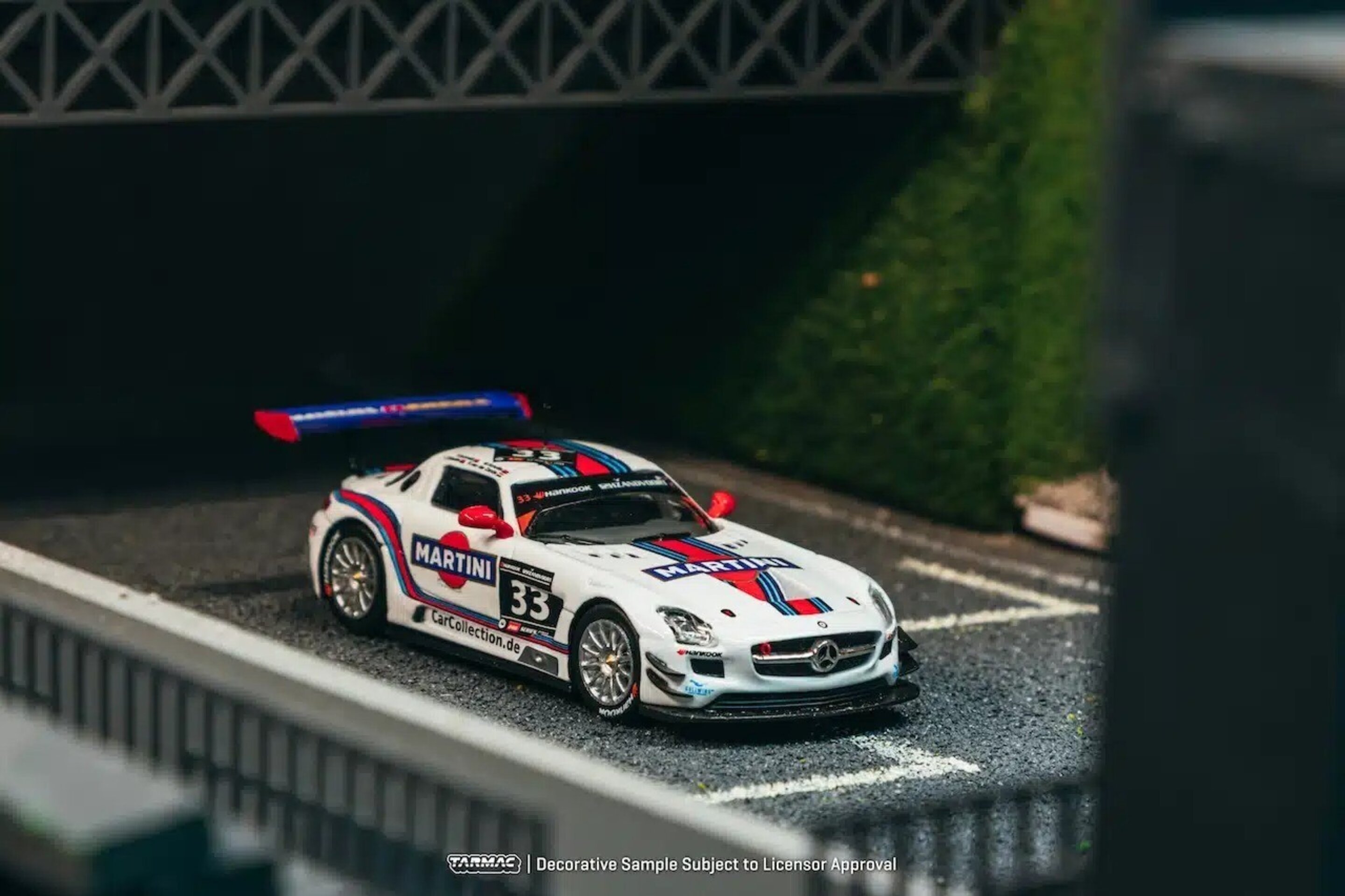 PRE VENTA 1:64 MERCEDES-BENZ SLS AMG GT3 #33 MIRKO ZANDVOORT WINNER TARMAC WORKS - 5