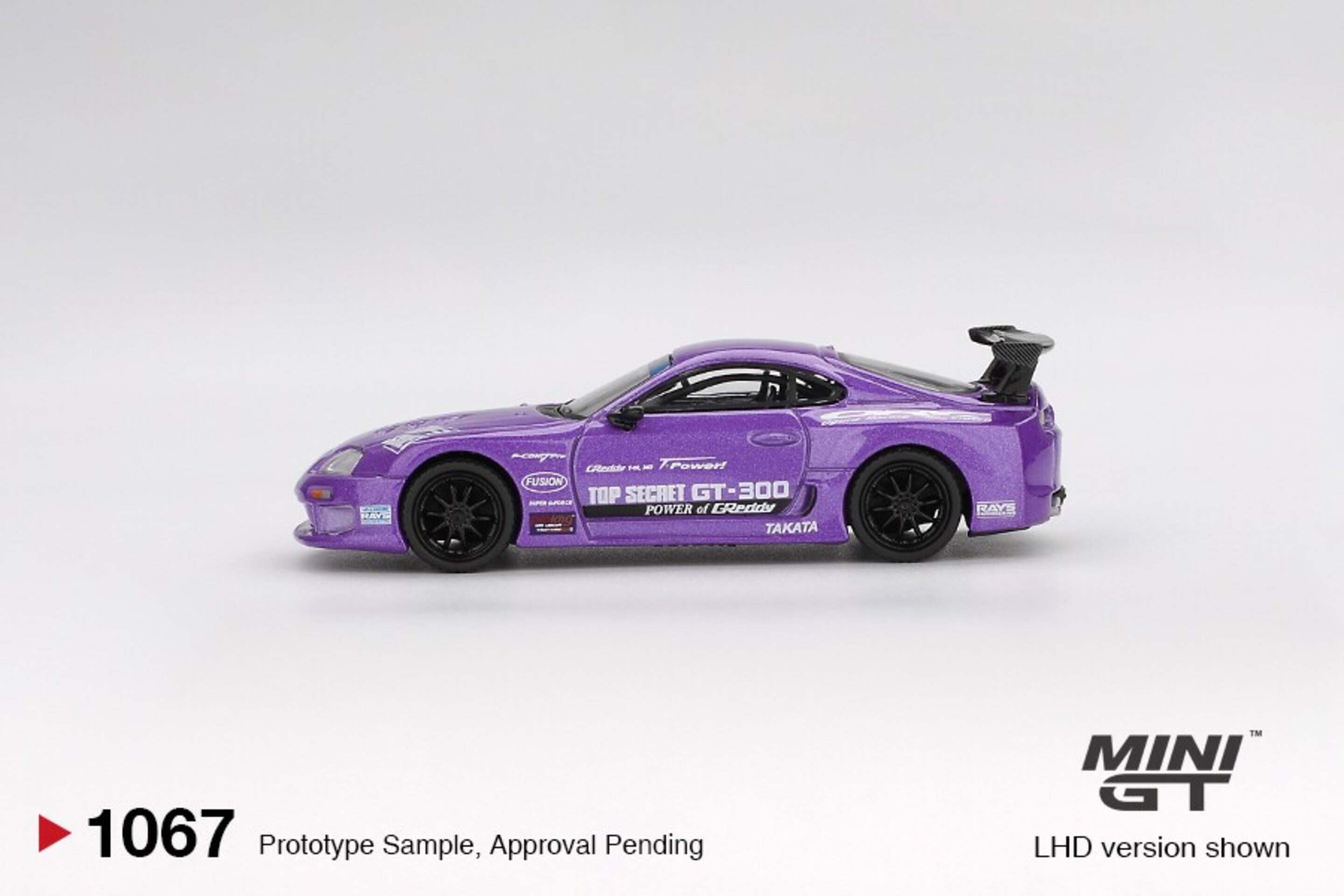 MGT01067-L 1:64 TOYOTA SUPRA MK4 (A80) TOP SECRET GT-300 TOP SECRET PURPLE 2014 - 3
