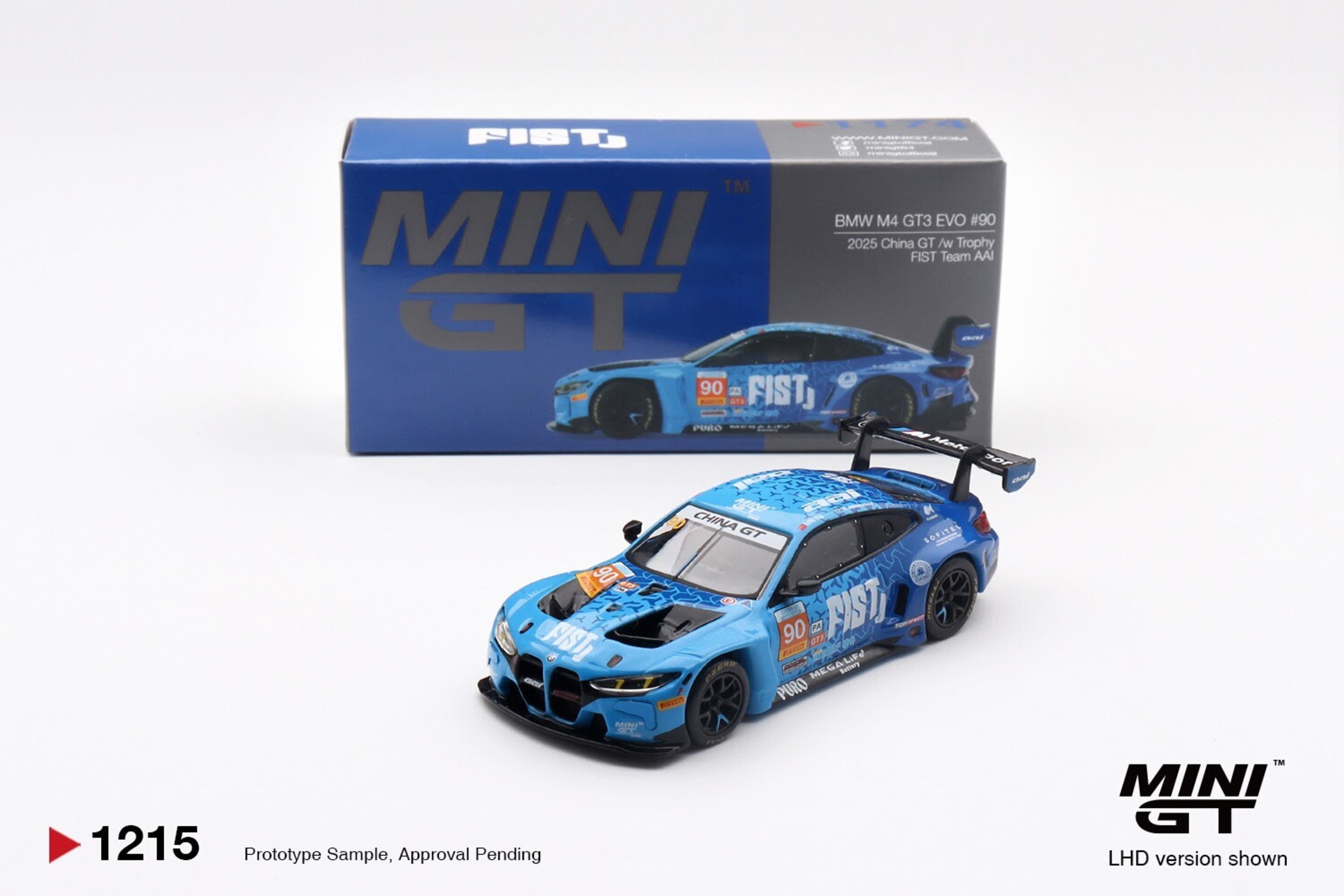 (PRE VENTA)BMW M4 GT3 EVO #90 FIST Team AAI 2025 China GT LHD Mini GT - 3
