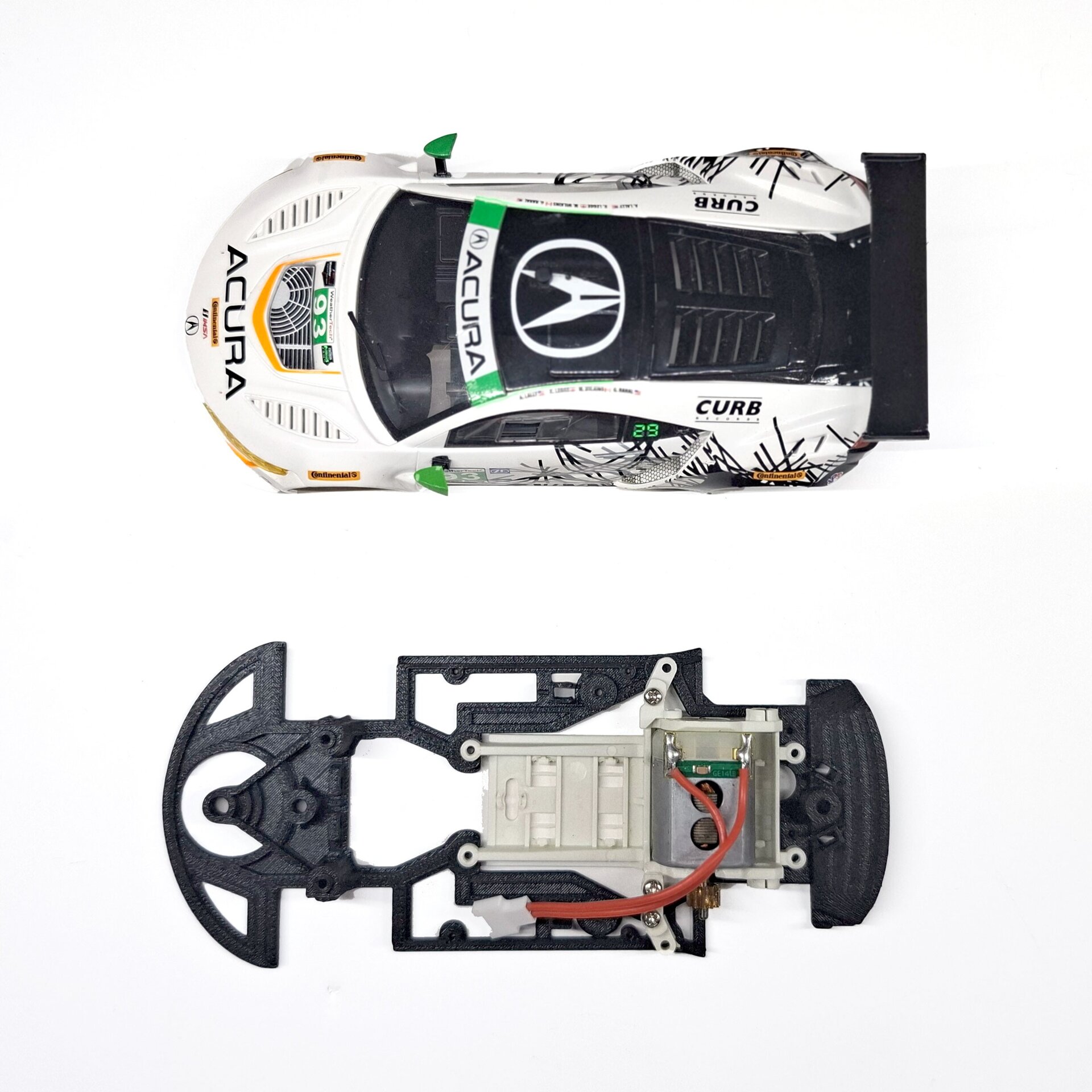 Chasis 3D Honda NSX Scaleauto – Composite Carbono – Slot.it / RT3 - 7