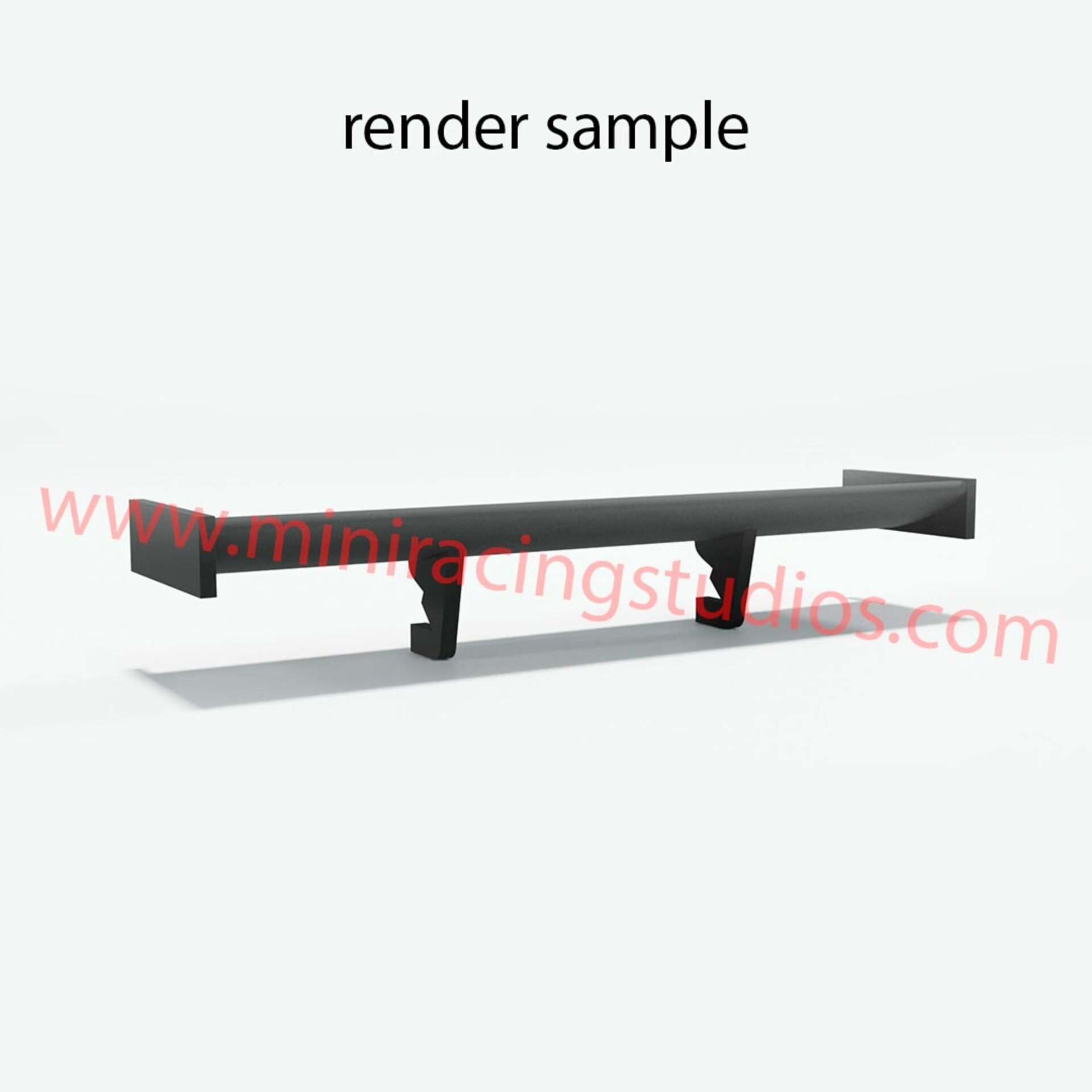 Alerón 3D Lamborghini Murciélago de Ninco Flexible o Plástico - 2