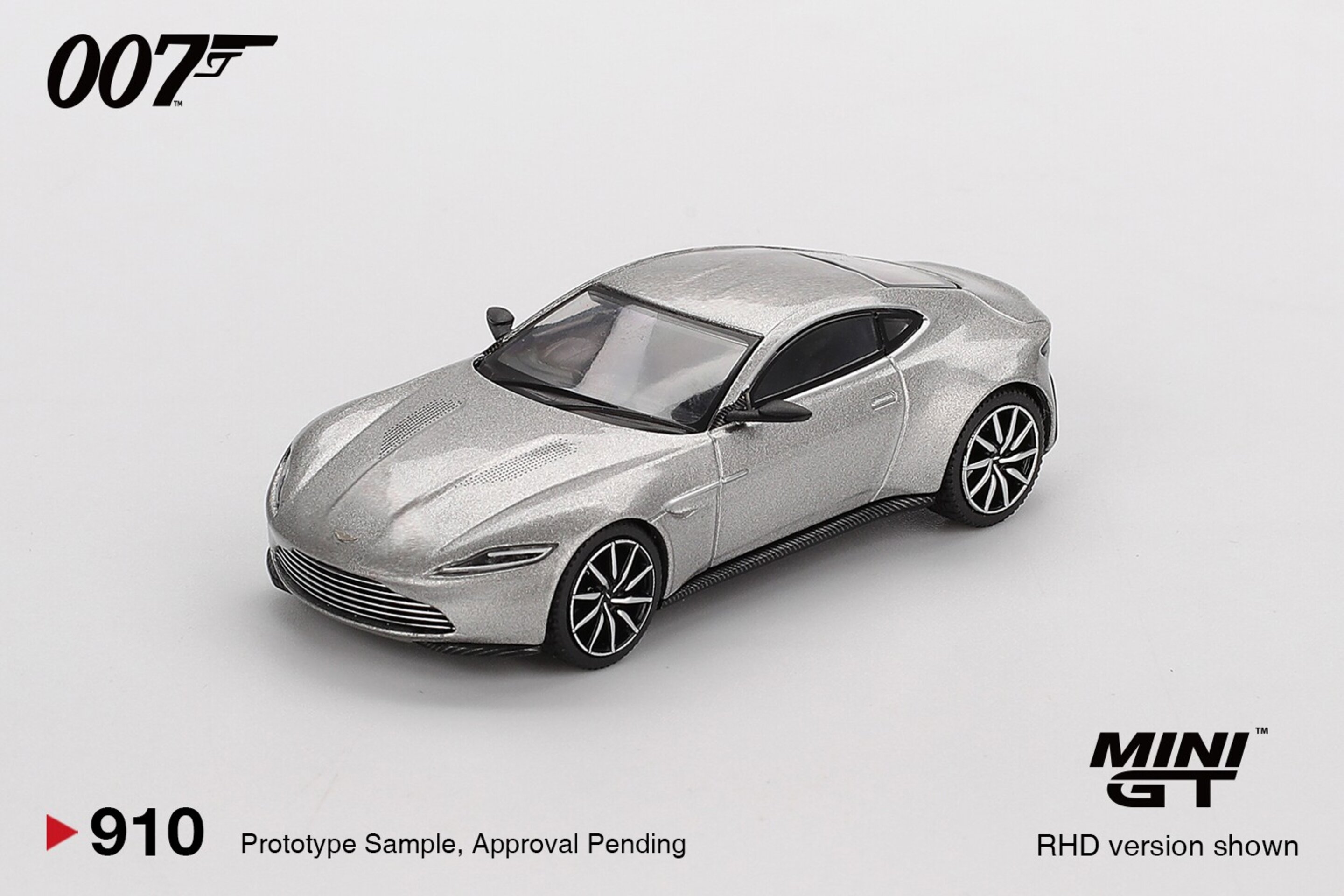 (PRE VENTA) 1:64 ASTON MARTIN DB10 SPECTRE ENGLISH PACKAGING 2015 Mini GT - 2