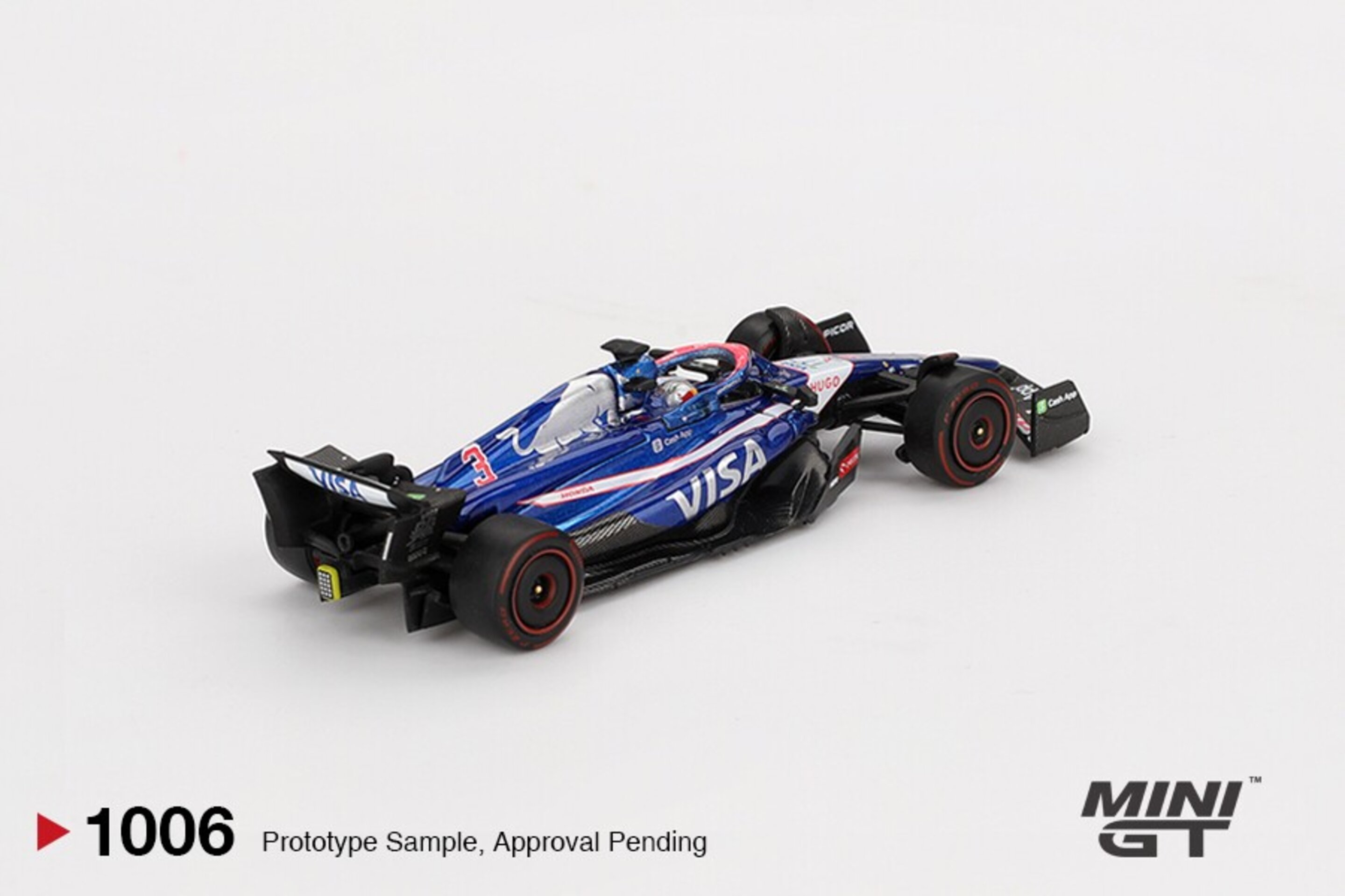 RB VCARB 01 #3 Daniel Ricciardo 2024 F1 2024 Bahréin Mini GT 1/64( PRE VENTA ) - 3