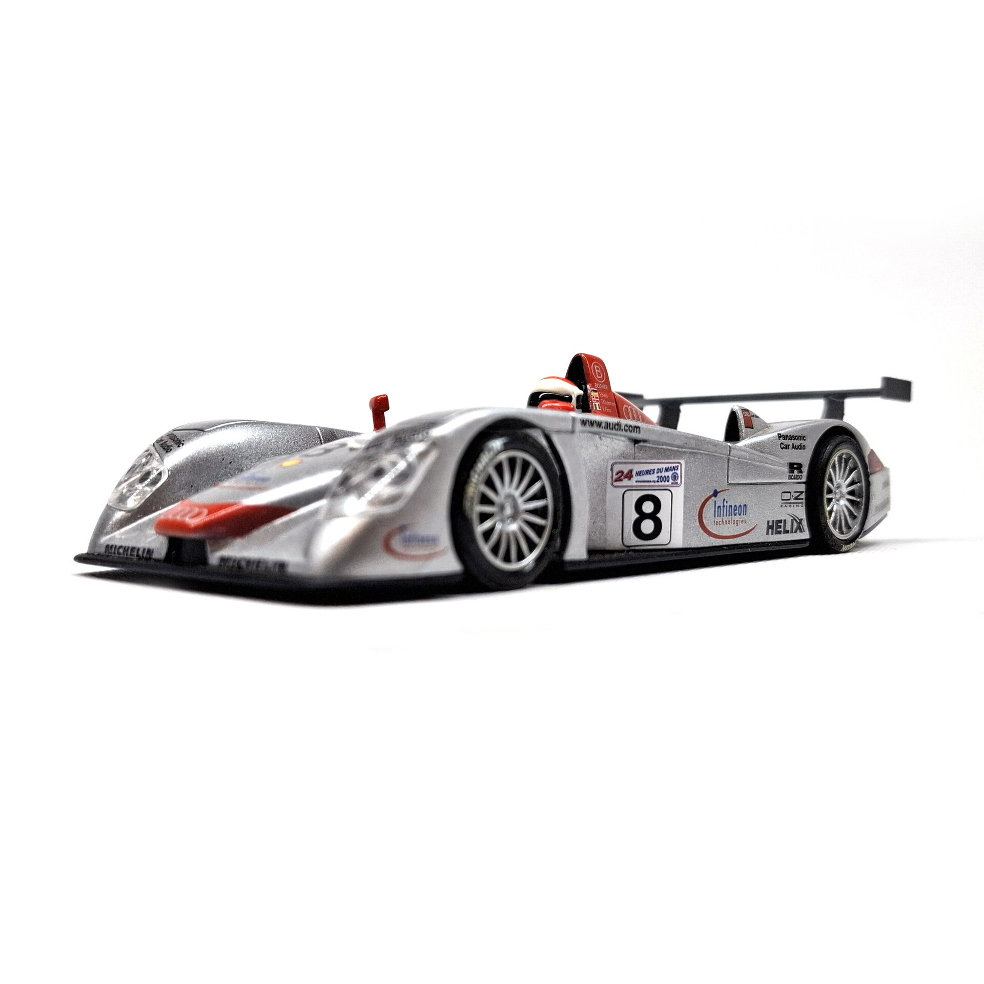 Alerón 3D Audi R8 LM de Scalextric / SCX - Flexible o Plástico - 4