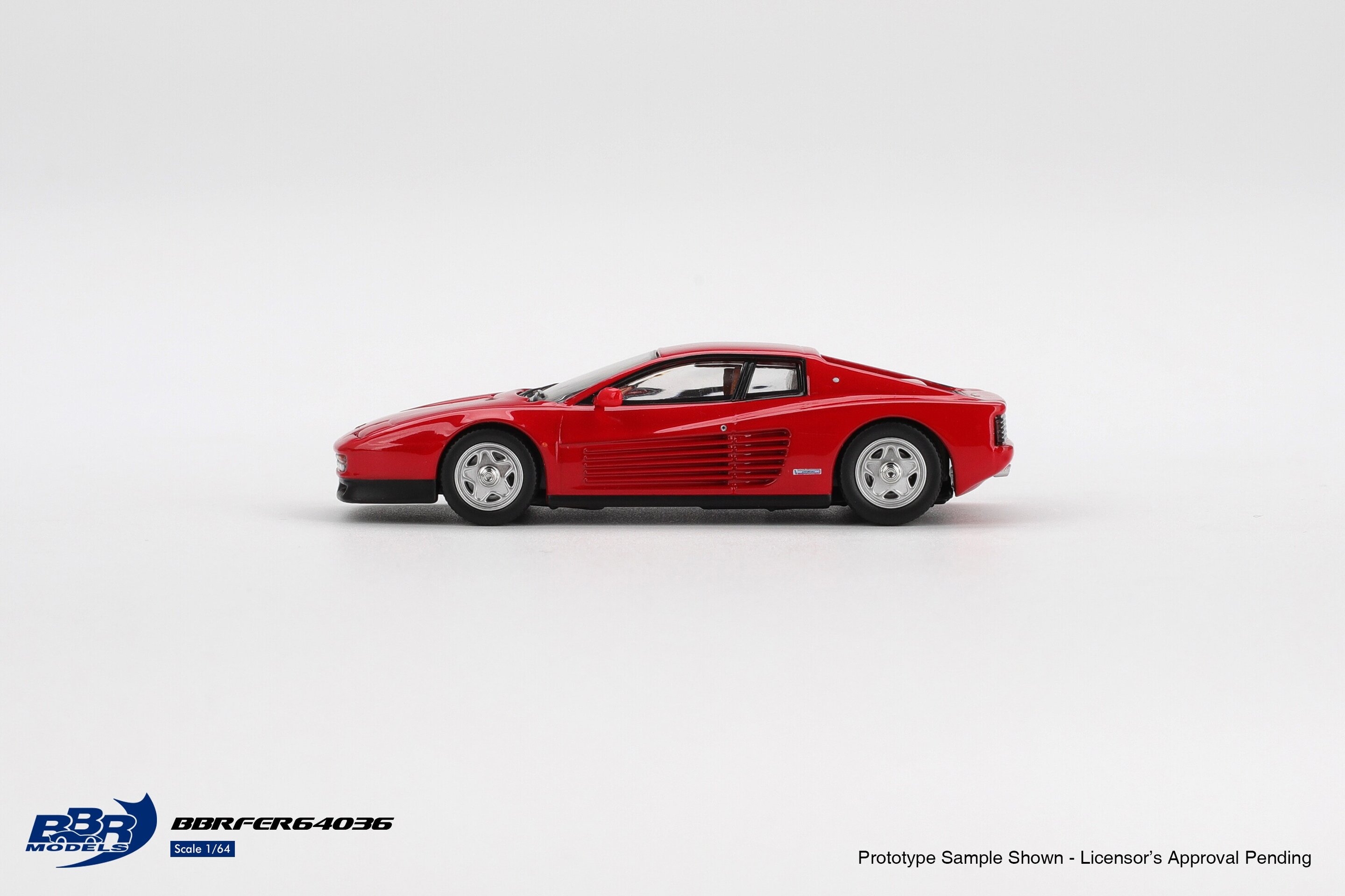 (PRE VENTA) 1:64 FERRARI TESTAROSSA ROSSO CORSA 1987 – BBR - 5