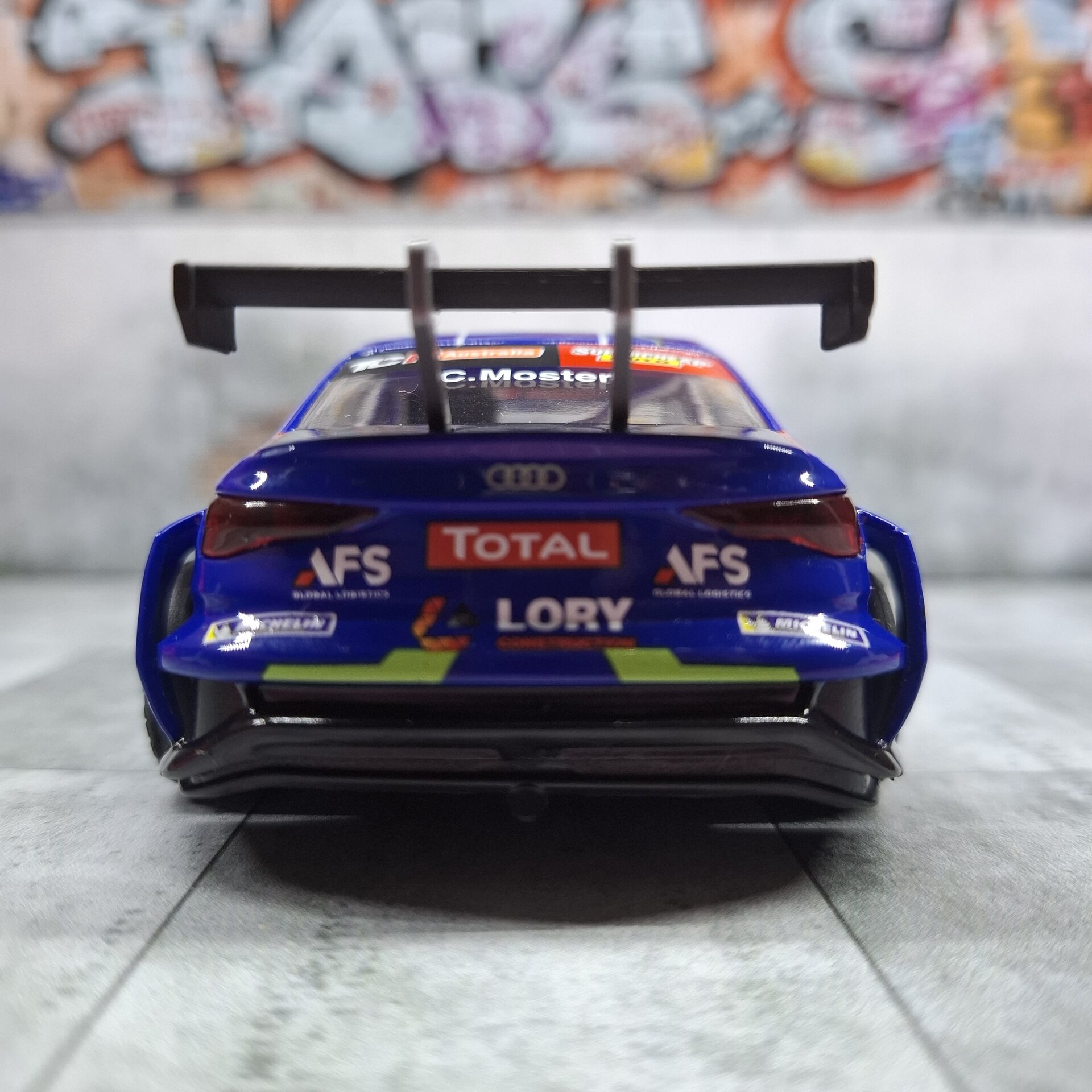 Alerón 3D Audi RS3 de Scalextric en Flexible, plástico o bi-componente. - 9