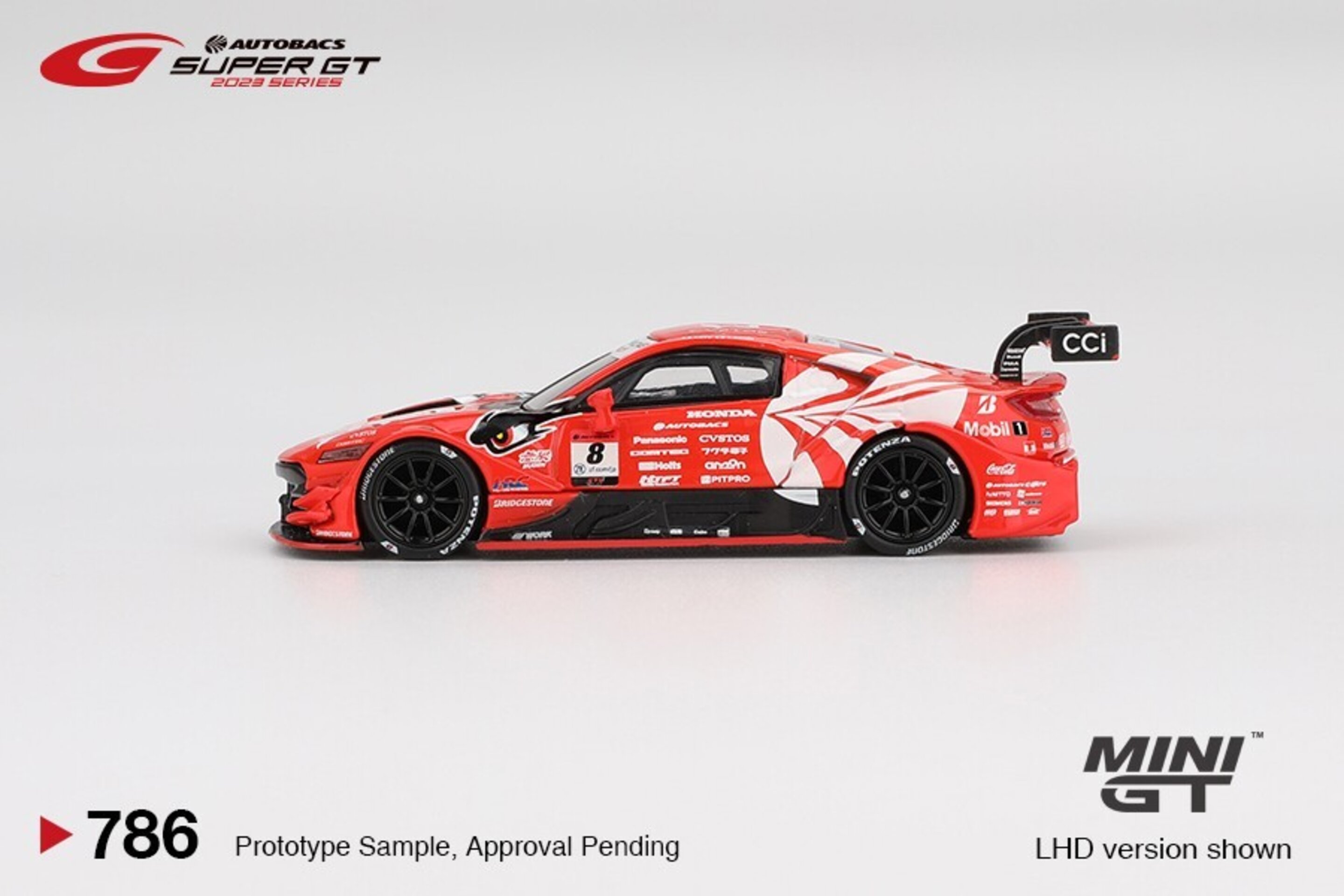 Honda NSX-GT "Type S" GT500 #8 "ARTA MUGEN NSX-GT " Mini GT 1/64( PRE VENTA ) - 2