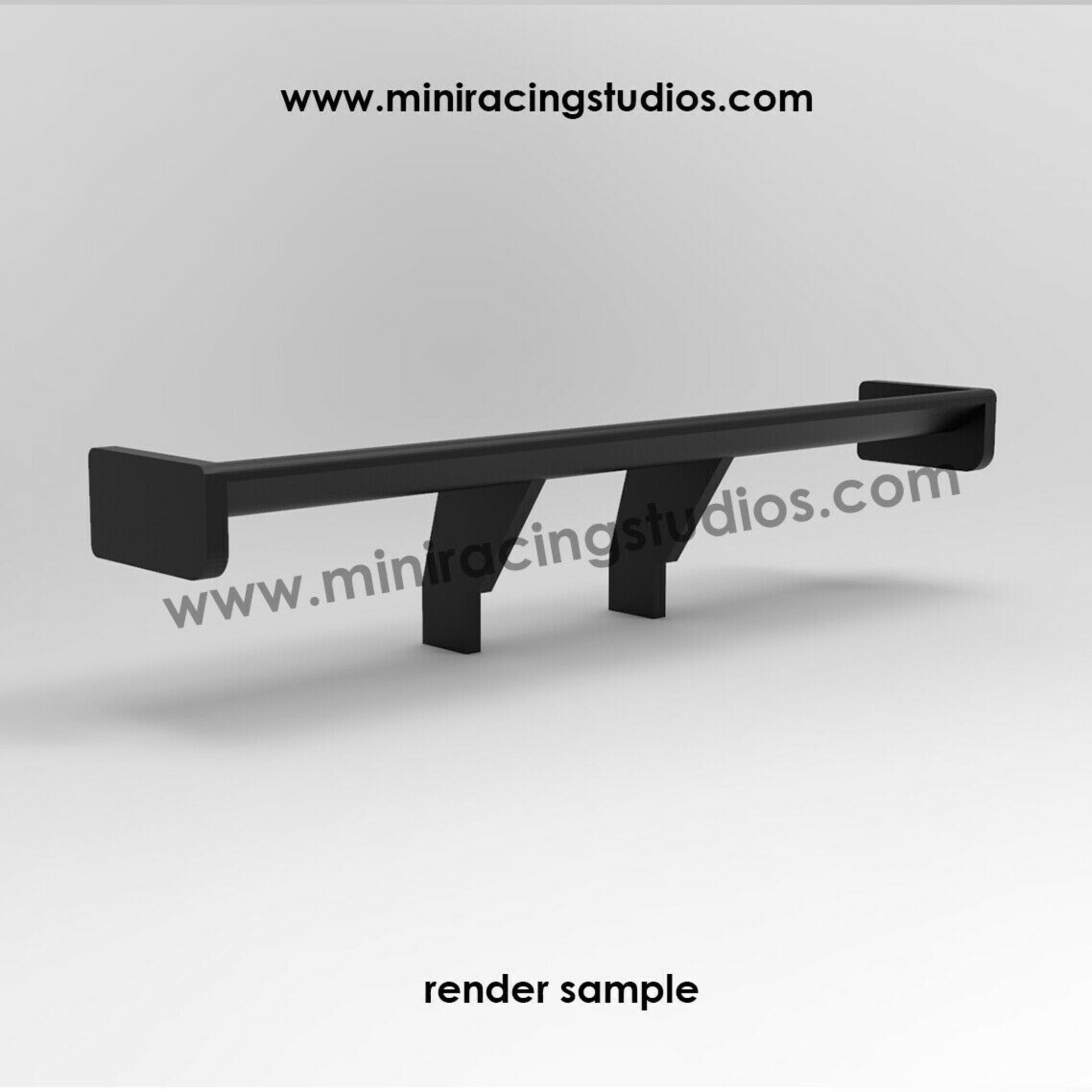 Alerón 3D BMW M3 GTR de NINCO - Flexible o Plástico - 2