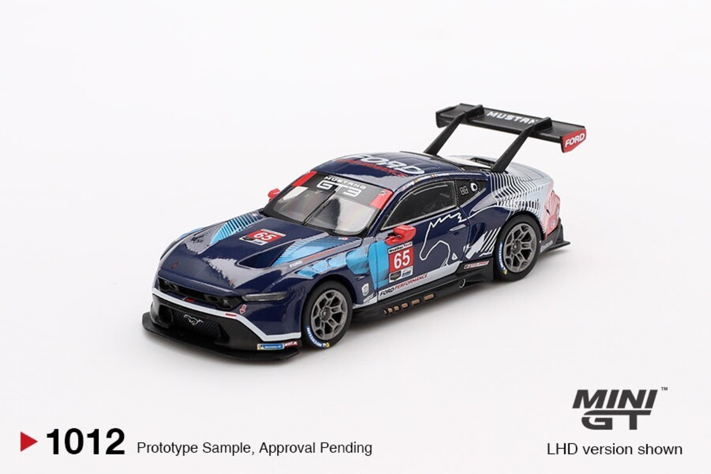 (PRE VENTA)1:64 FORD MUSTANG GT3 #65 FORD MULTIMATIC MOTORSPORTS DAYTONA 24Hrs - 2
