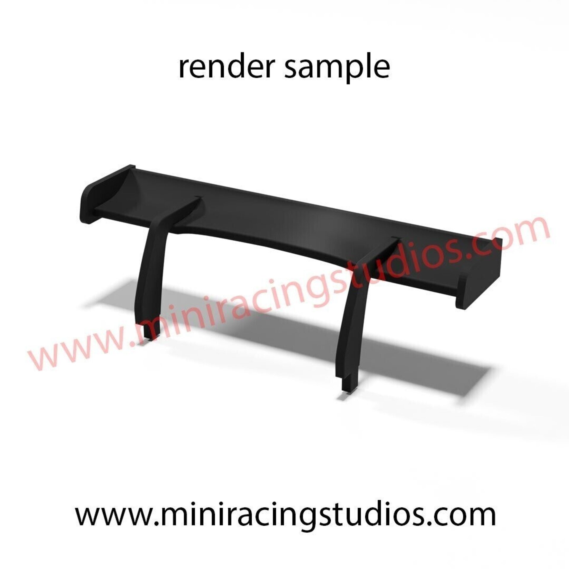 Set Alerón + Retrovisores para el Porsche 911.2  ( Flex o Bicomponente ) - 2