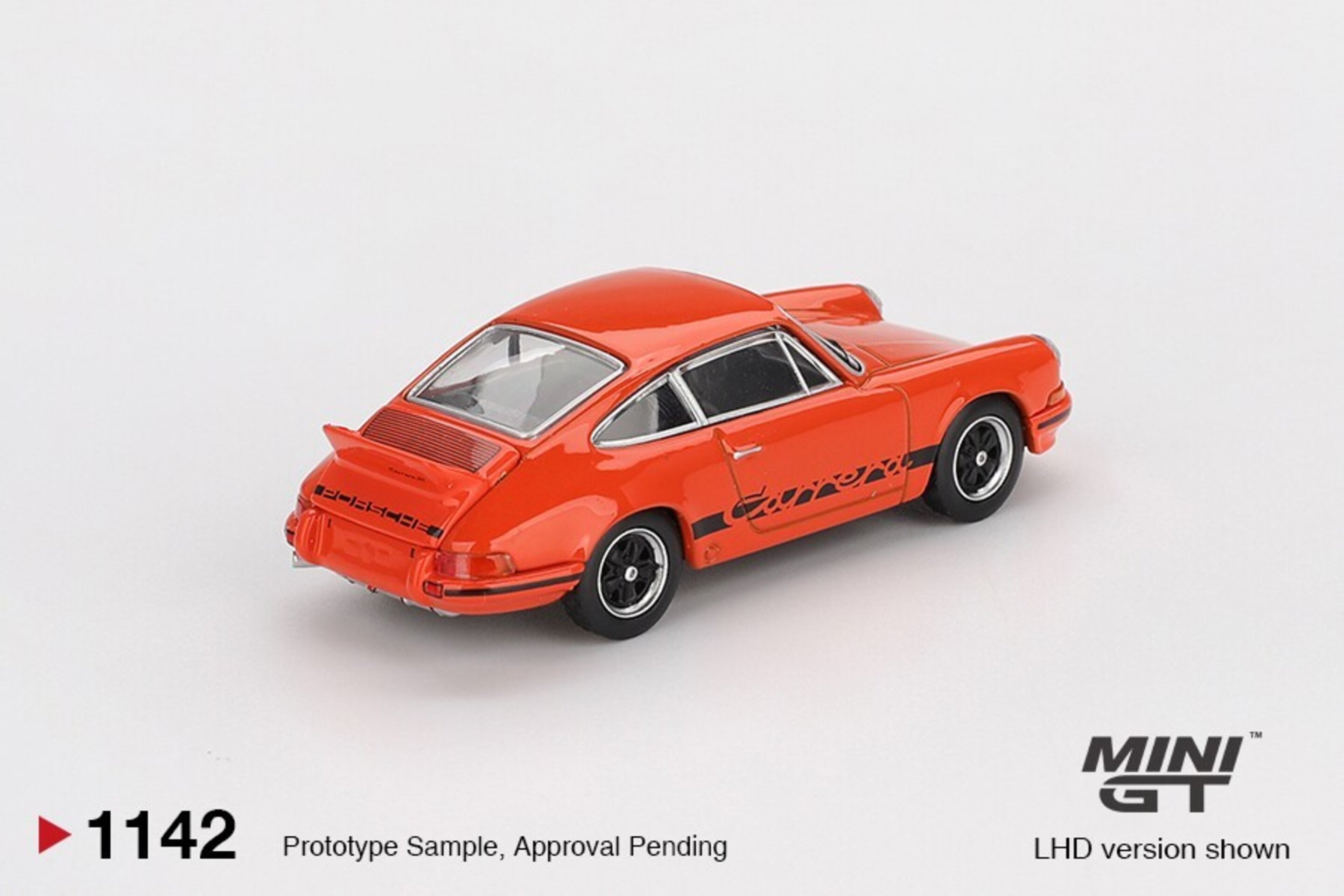 (PRE VENTA) 1:64 PORSCHE 911 CARRERA RS 2.7TANGERINE 1973 Mini GT - 4