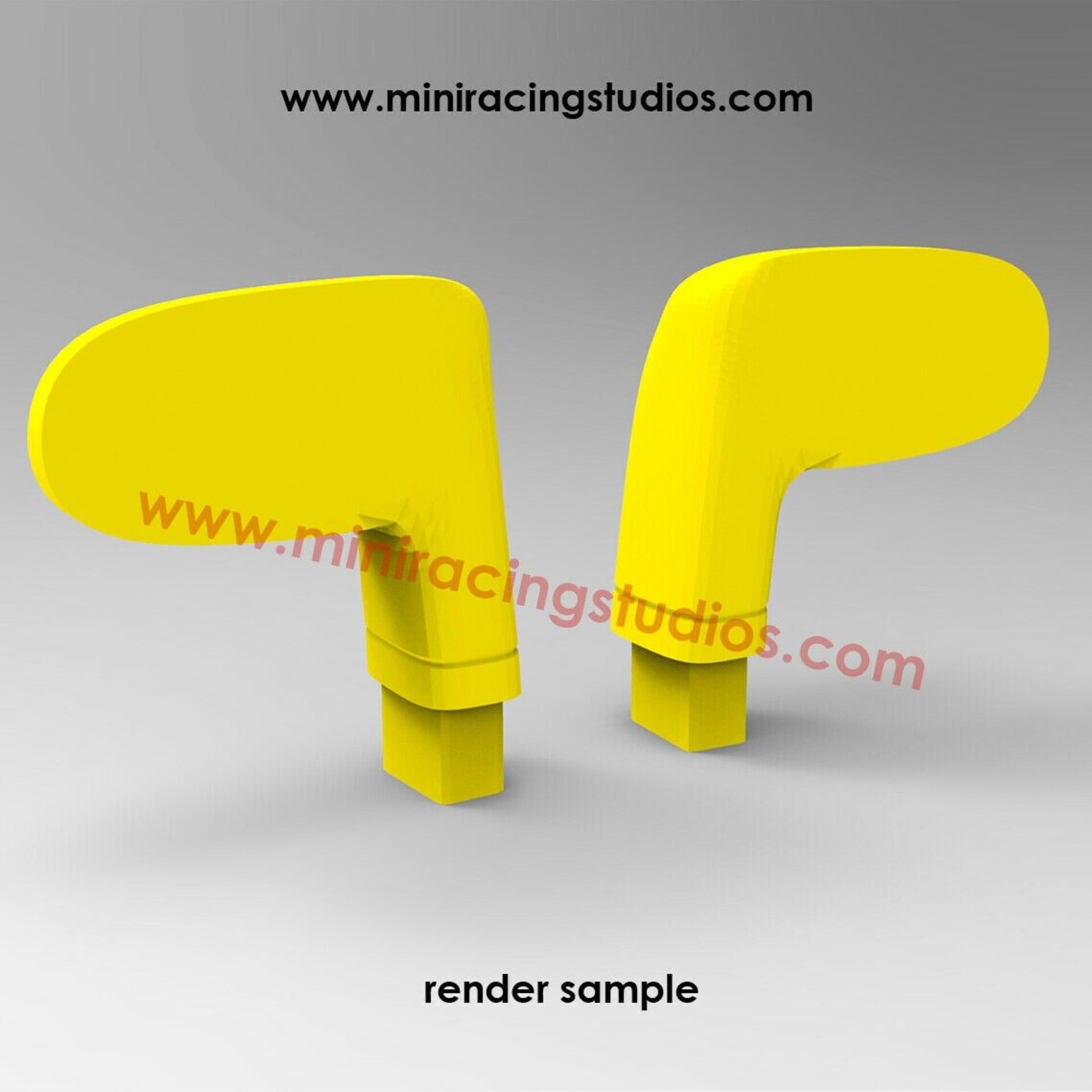Retrovisores 3D Mosler MT900 de Ninco  Flexible o Plástico - 4