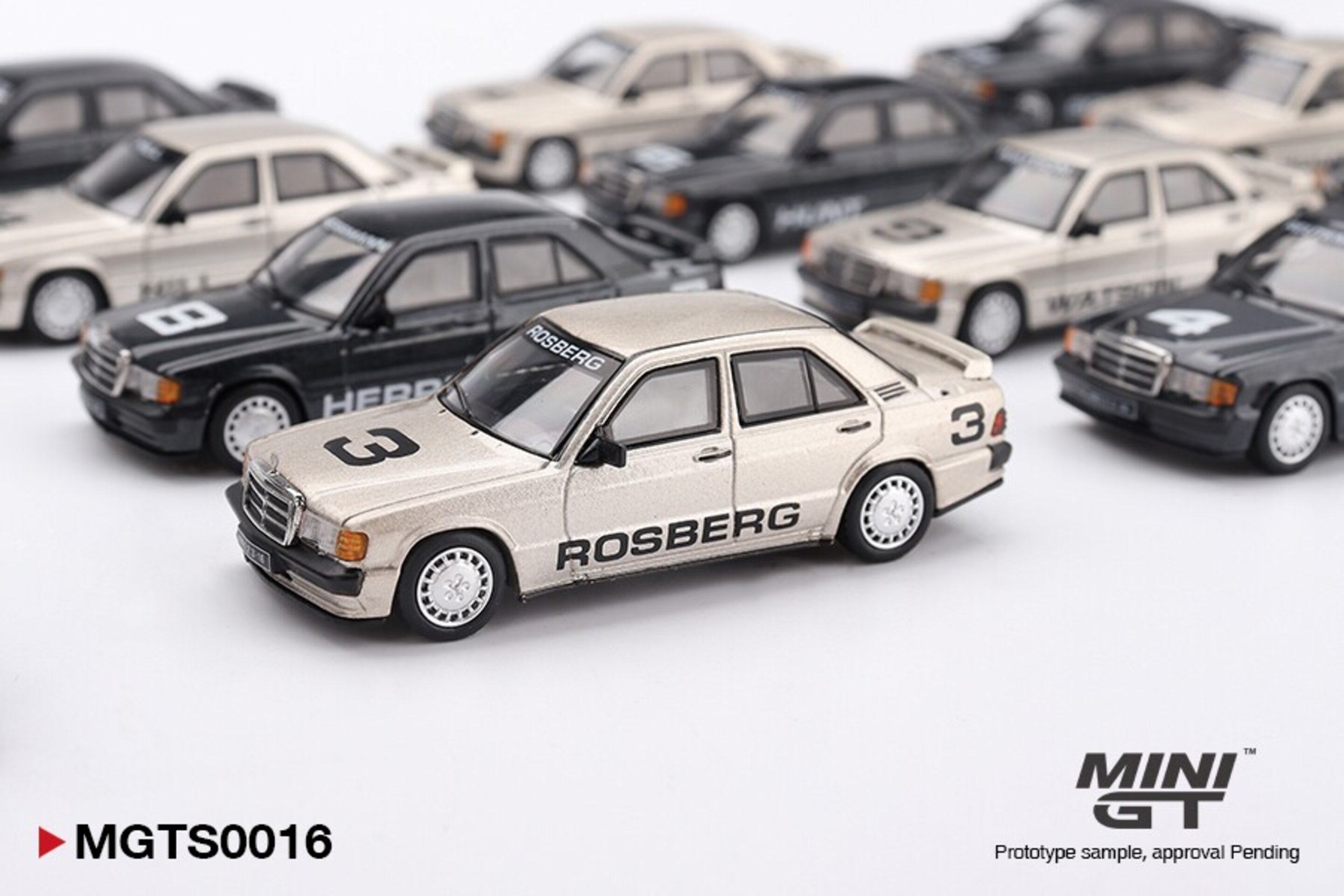 PRE VENTA Mercedes-Benz 190E EVO1 Nürburgring Race of Champions 84 –Mini GT 1:64 - 4