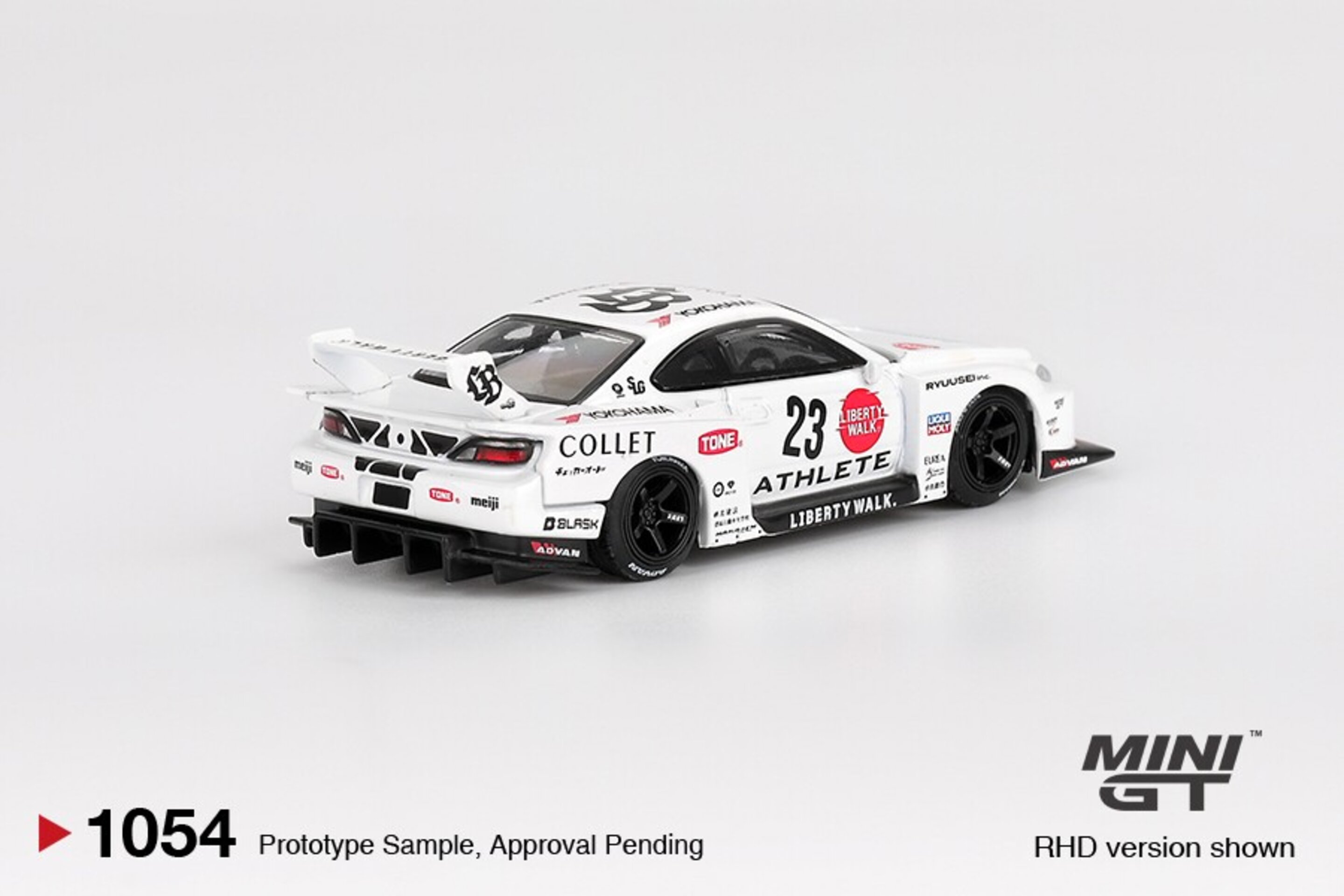 (PRE VENTA) Nissan Silvia S15 LB-Super Silhouette Athlete 2024 – Mini GT 1:64 - 4